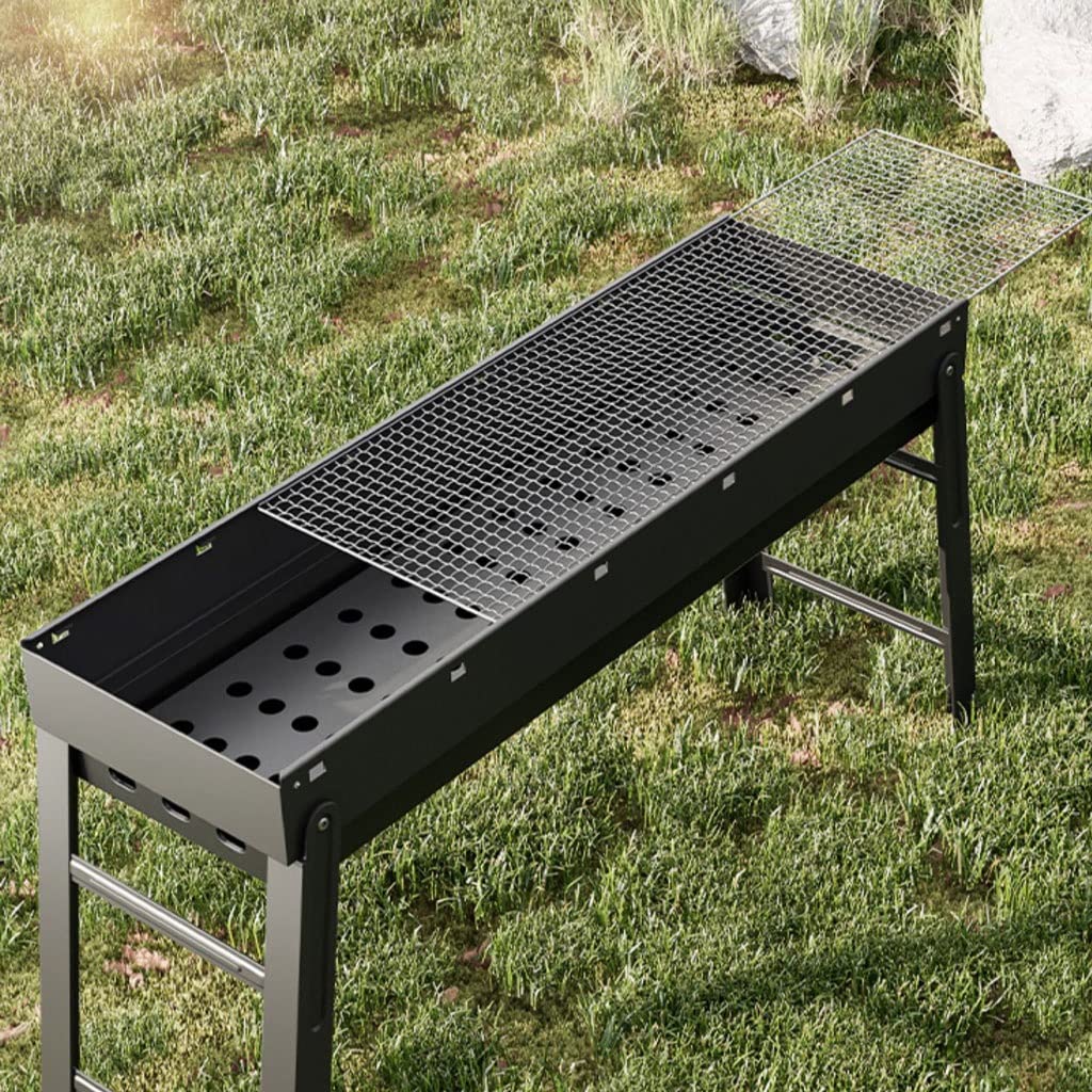 Barbecue for Uso Domestico all'aperto Portatile Pieghevole for Barbecue Piccolo spiedino Senza Fumo fornisce griglia for Barbecue