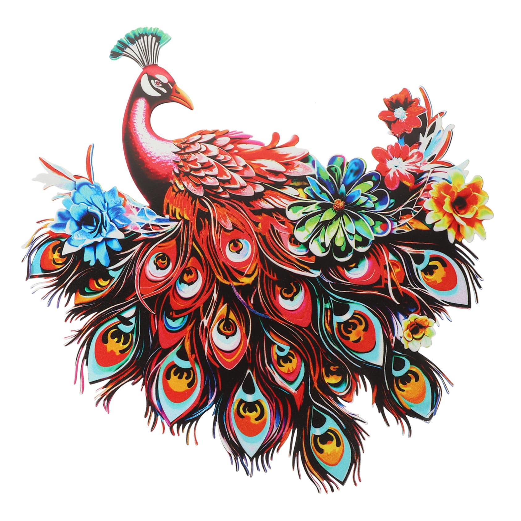 宝石細工 孔雀 アート作品 木製フレーム Amazon.co.jp: MUCKLILY 鉄の孔雀 装飾 ぶら下げ飾り 鳥の彫刻の