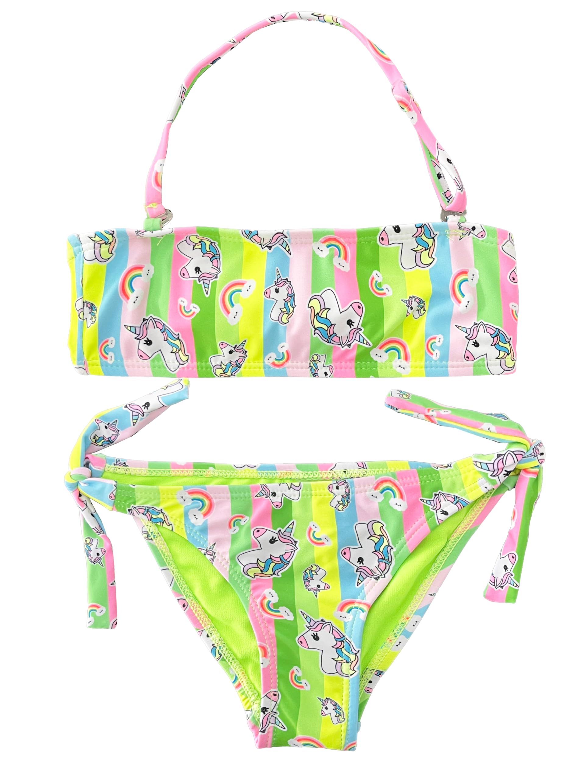 JOPHY & CO. Trajes de baño para niñas y niñas de Dos Piezas Bikini Set Beachwear Entero Ajustable Cod.5300