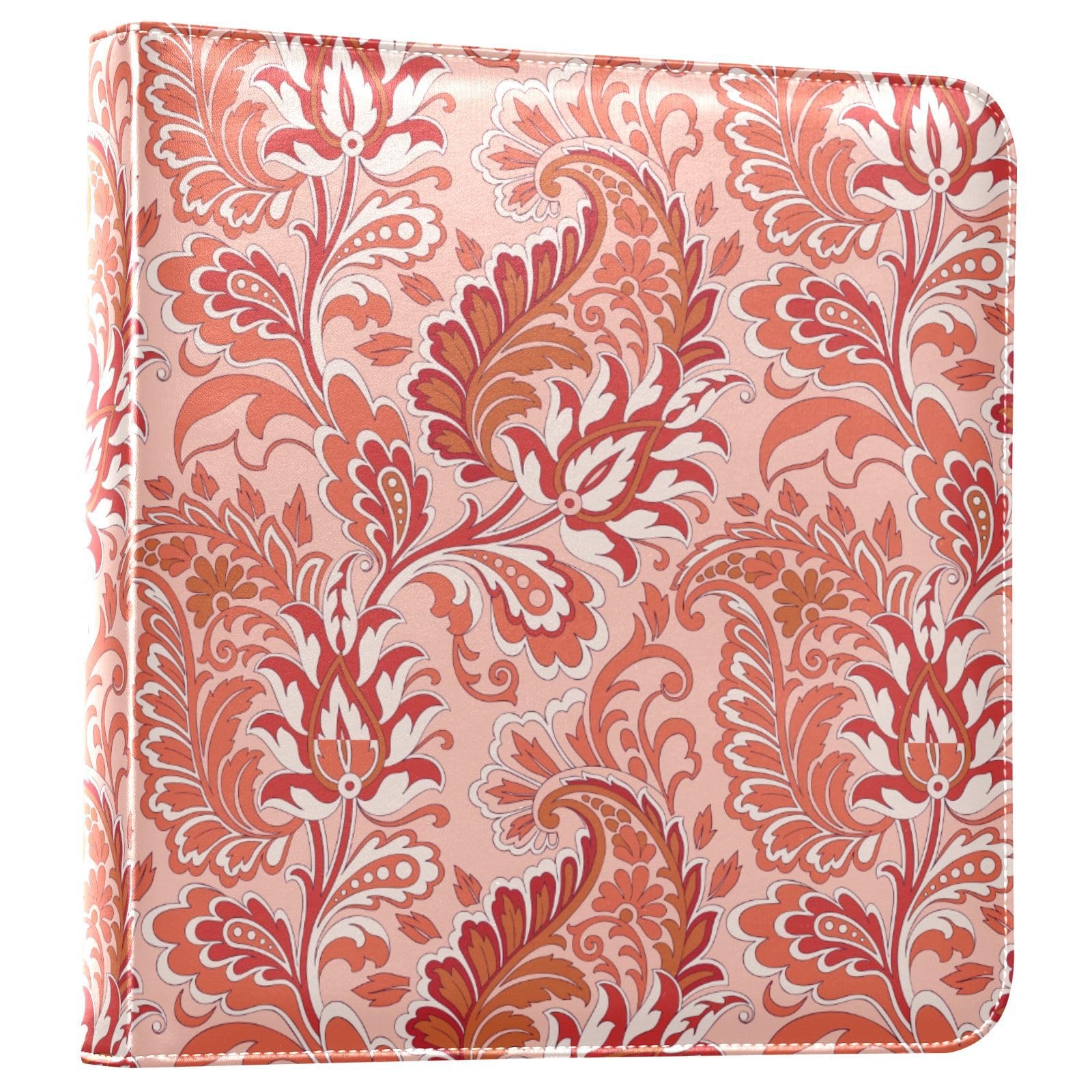 Fotoalbum-Binder, Blumenmuster, Fotobücher, Buch, Fotoalbum, selbstklebende Seiten, Bilderalben für Bilder aller Größen, 10 x 15 cm, 15 x 20 cm