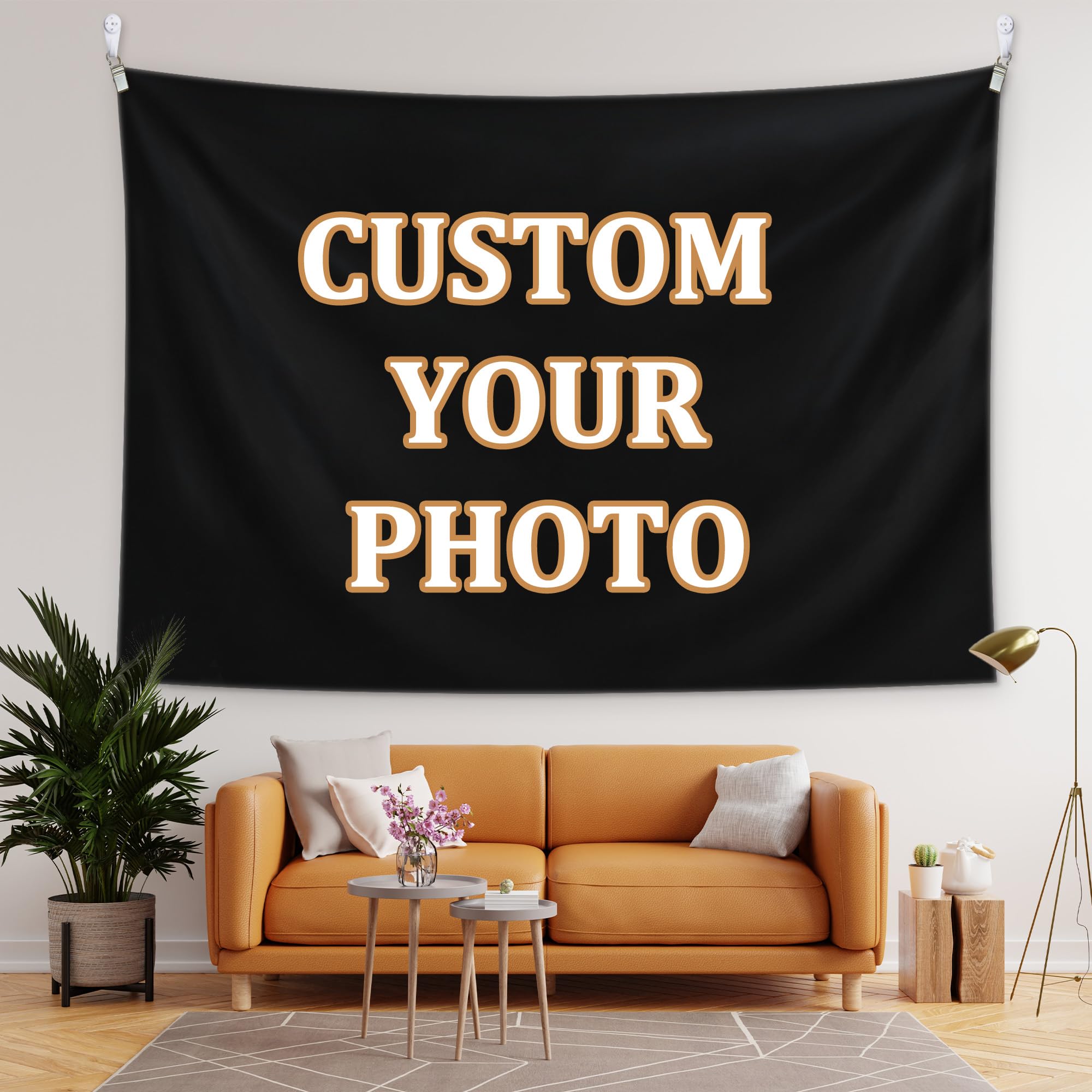 INSOACH Custom Tapestry Upload Images Personalized Custom Tapestry Customized Backdrop Banner Print Any of Your Design Photo/Text/Logo