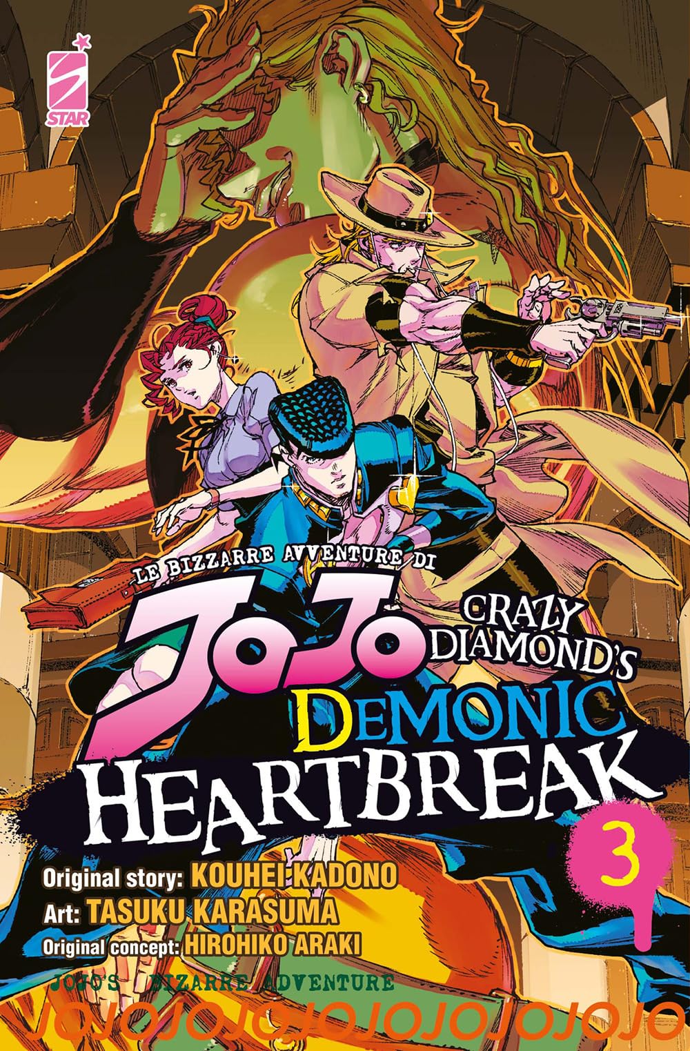 Crazy diamond's demonic heartbreak. Le bizzarre avventure di