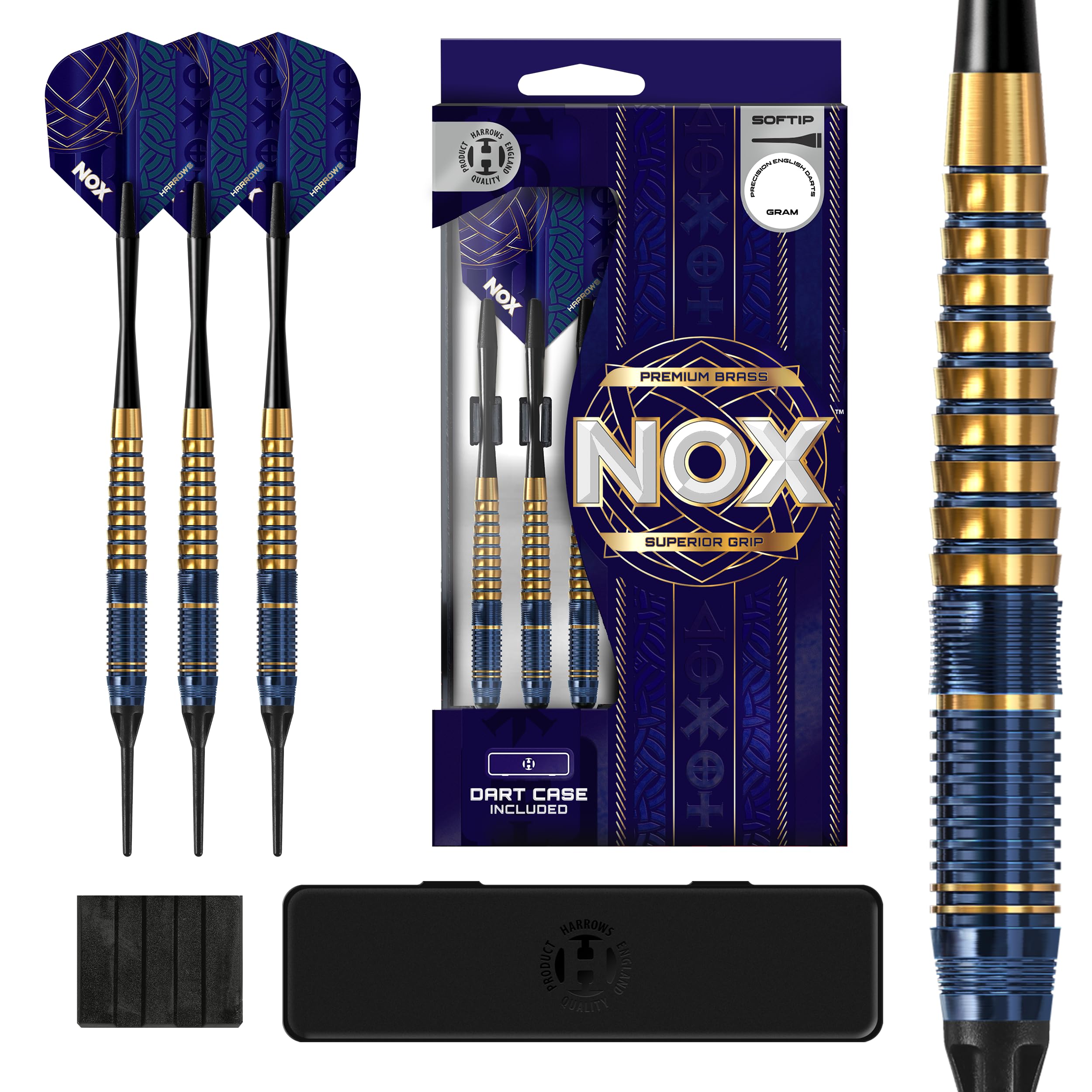 Harrows Nox Softtip Darts – Set 18g & 20g