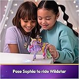 Unicorn Academy, Sophia & Light Magic Wildstar with Rainbow Light-up Effects, 2 Riding Accessories, Dolls and Unicorn Toys for Girls Aged 4 and up - 6