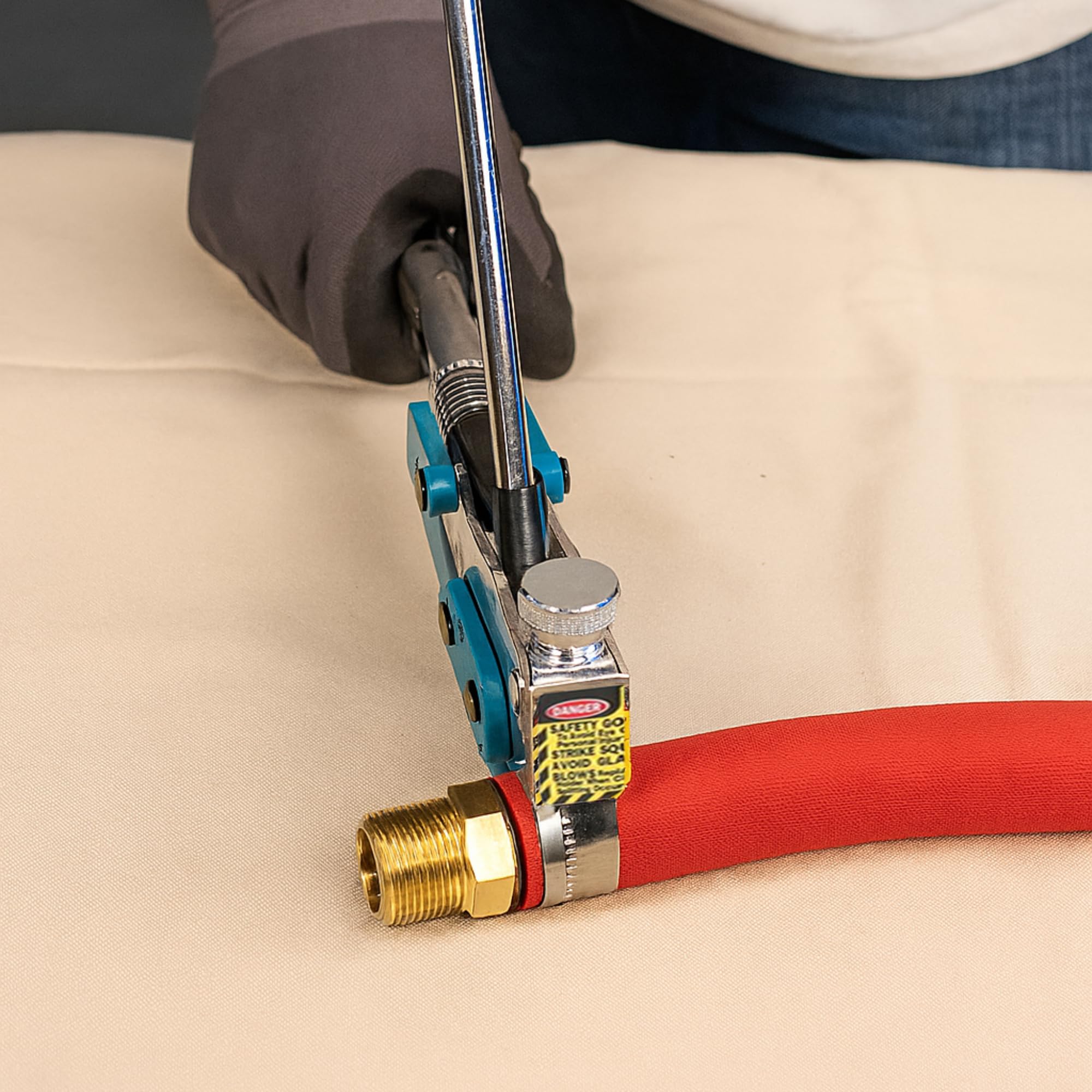 punkt様　L size Center Punch Clamp tool hose clamp banding tool 5/8