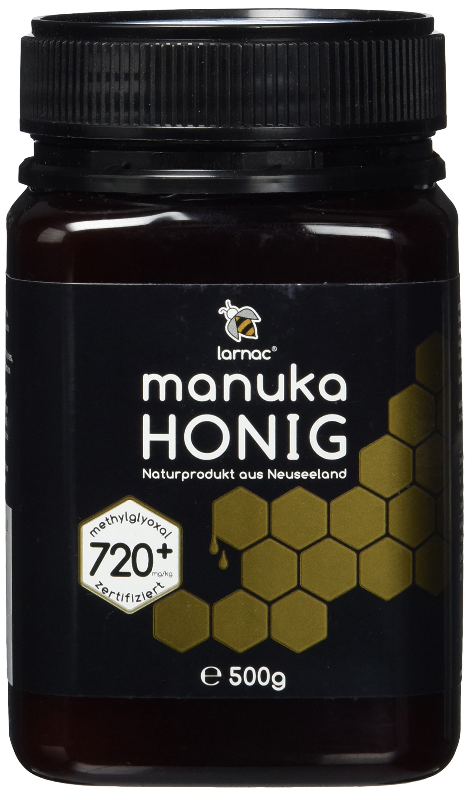 Larnac Manuka Honig 720+ MGO – 500 g, ungepasteurisiert