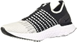 React Phantom Run Flyknit 2 Women's Road Running Shoes (CJ0280-001, Black/White)