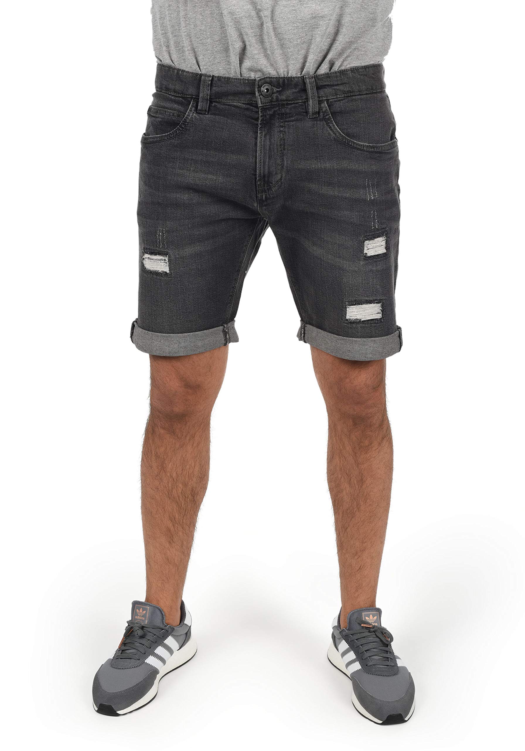 Indicode IDHallow Herren Jeans Shorts Kurze Denim Hose