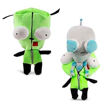 Amazon.co.jp: Invader Zim GIR 取り外し可能なコスチューム付き