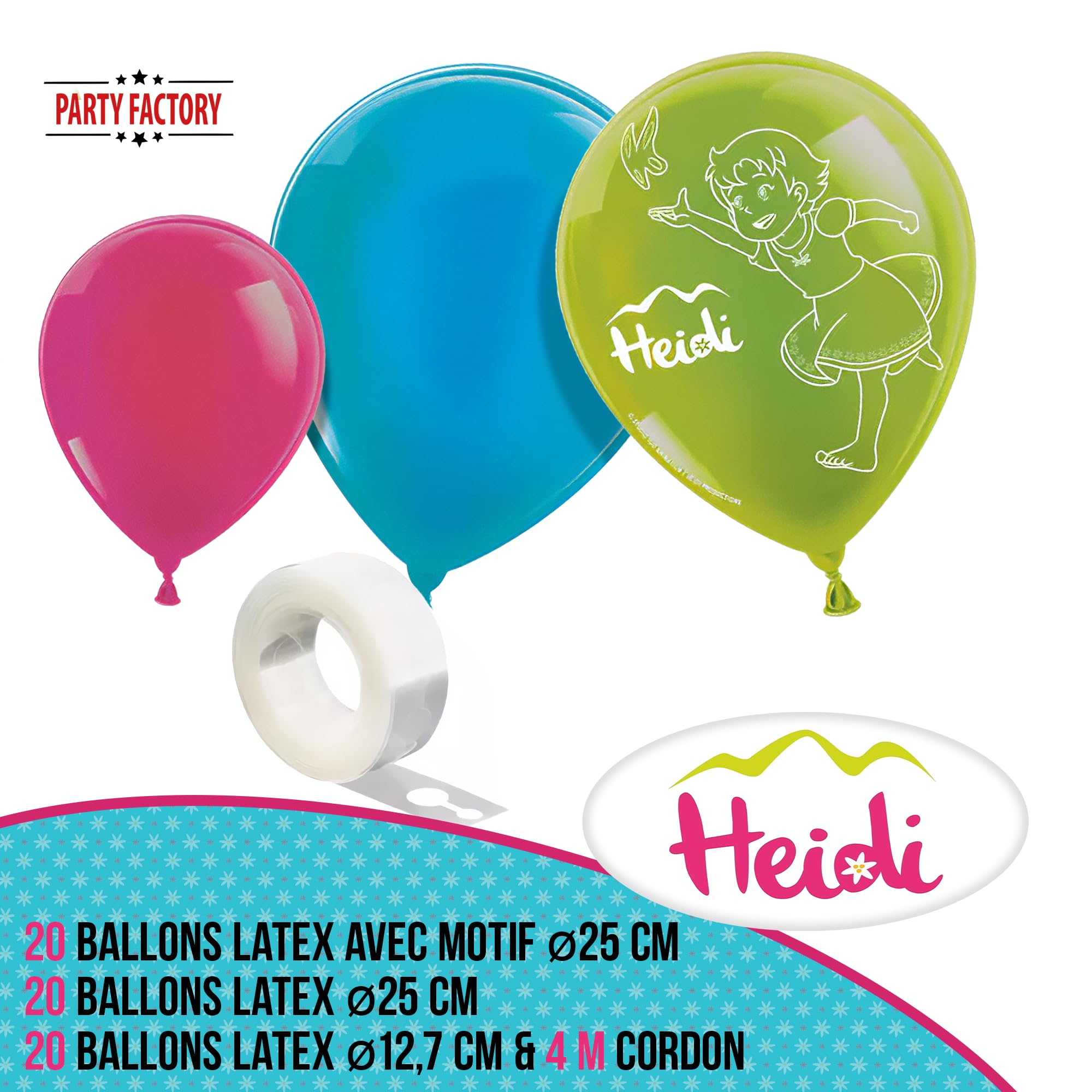 Ballon En Aluminium Satiné Rond Happy Birthday, Bleu, Confettis, 36 Po