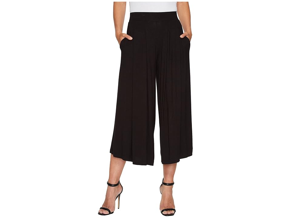 

B Collection by Bobeau Rena Knit Trousers (Black) Women's Dress Pants