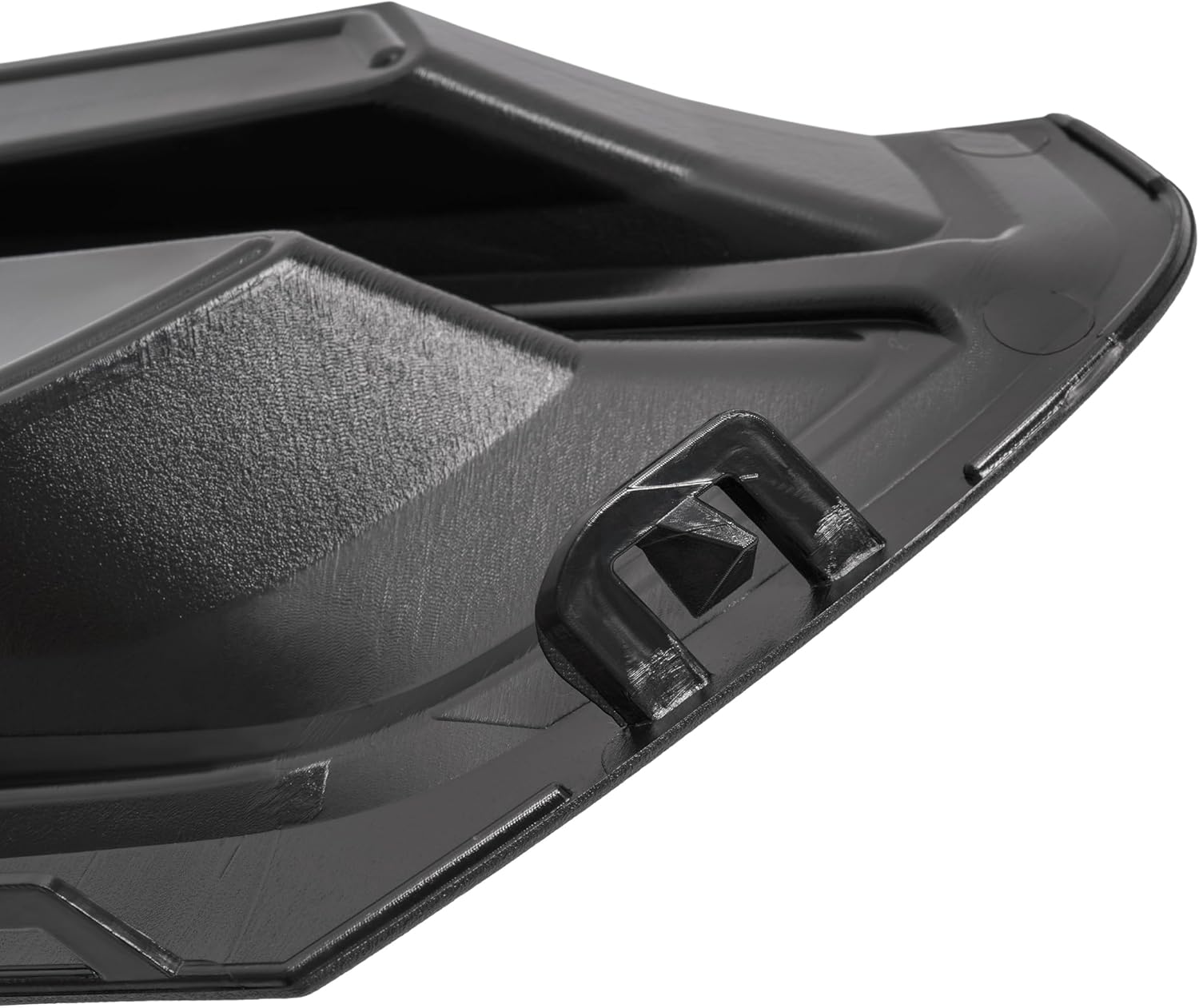 HECASA Fog Light Bezels Pair Compatible with 2018-2021 Chevy Chevrolet Traverse Front Bumper Lamp Covers Left&Right Textured Black Plastic(ABS) Replacement for 23234923 23234922 GM1039229 GM1038229