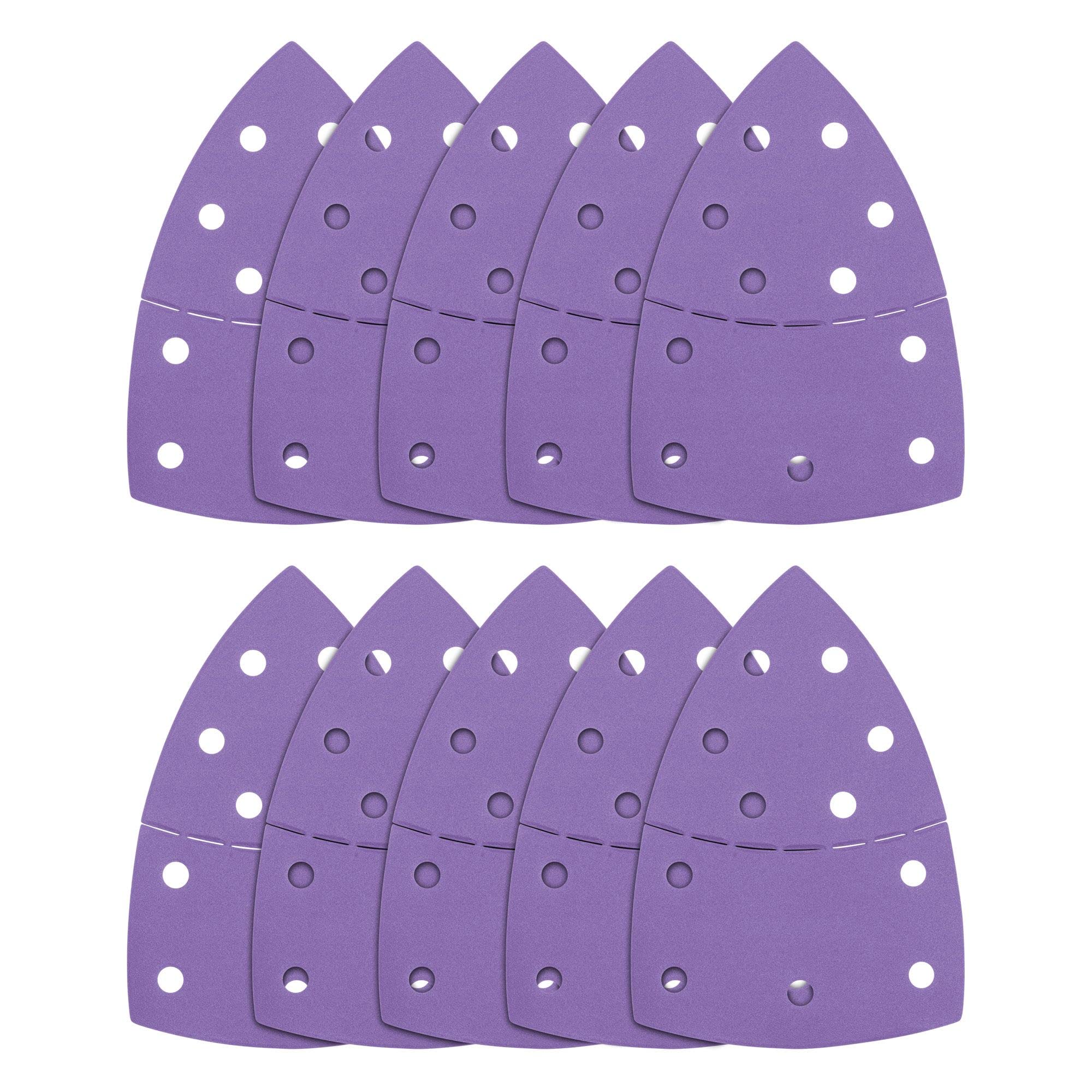 Trend 102 X 151Mm, 180 Grit Aluminium Oxide 102 X 151Mm 180 Grit Abrasive Detail Sanding Sheets, Ab/Det/180A, Pack Of 10