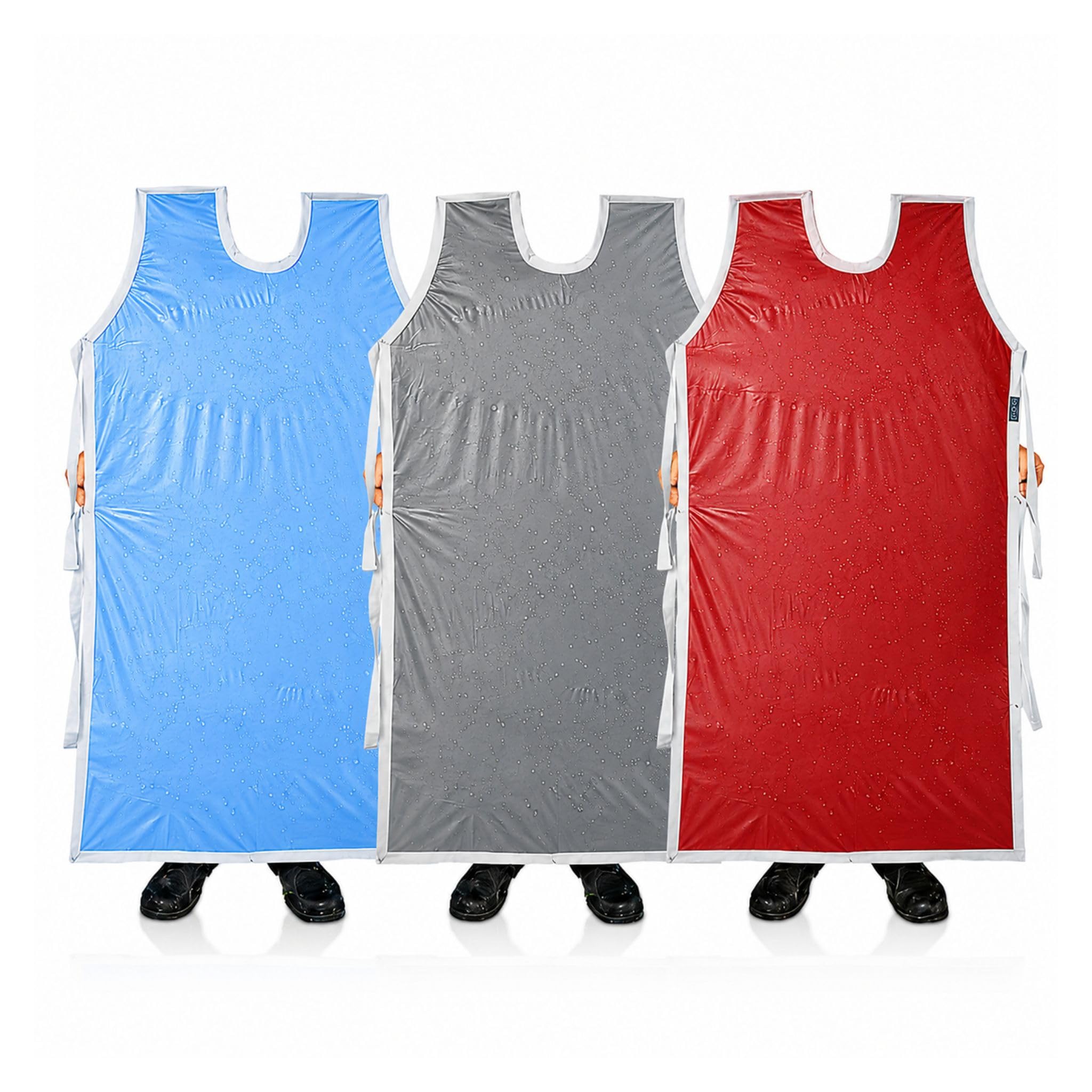 Reusable Waterproof Apron for Medical, Hospital & Household Use | Durable, Washable PVC Apron for Doctors, Kitchen, Lab, Clinic & Industrial Work | Free Size-image-12