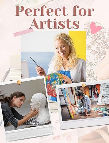 Miniatura 5 de Onebttl Regalos para artistas, regalos para artistas, mujeres, profesoras de arte en el Día Mundial del Arte, cumpleaños y Navidad, vaso delgado con