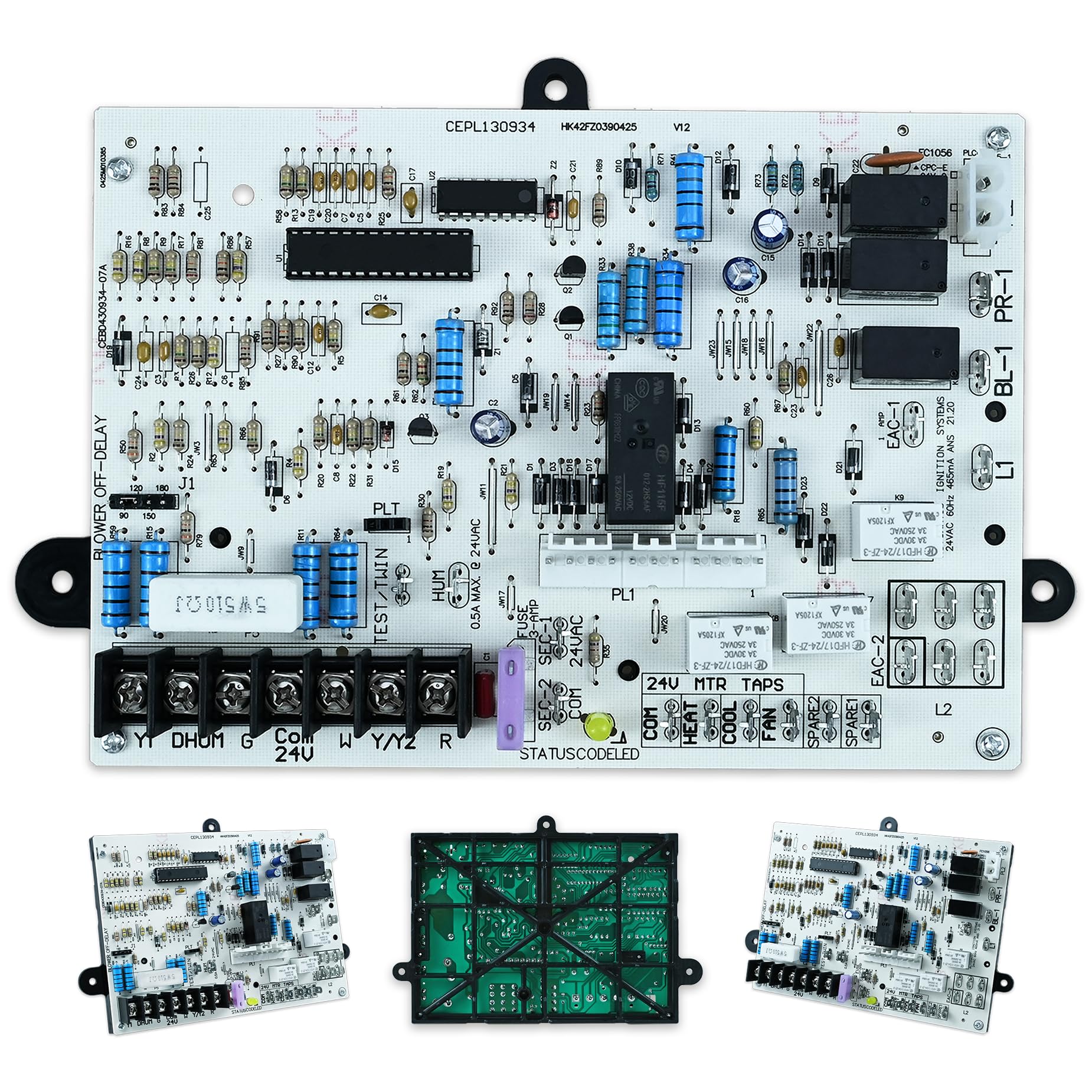 Photo 1 of HK42FZ039 Furnace Control Board Replacement for Carrier Bryant Payne, Replacement Circuit Board with Fast Shipping, Compatible with HH84ZB020, HK42FZ034, LH33WP002, 24V Gas Furnace Main Control Board