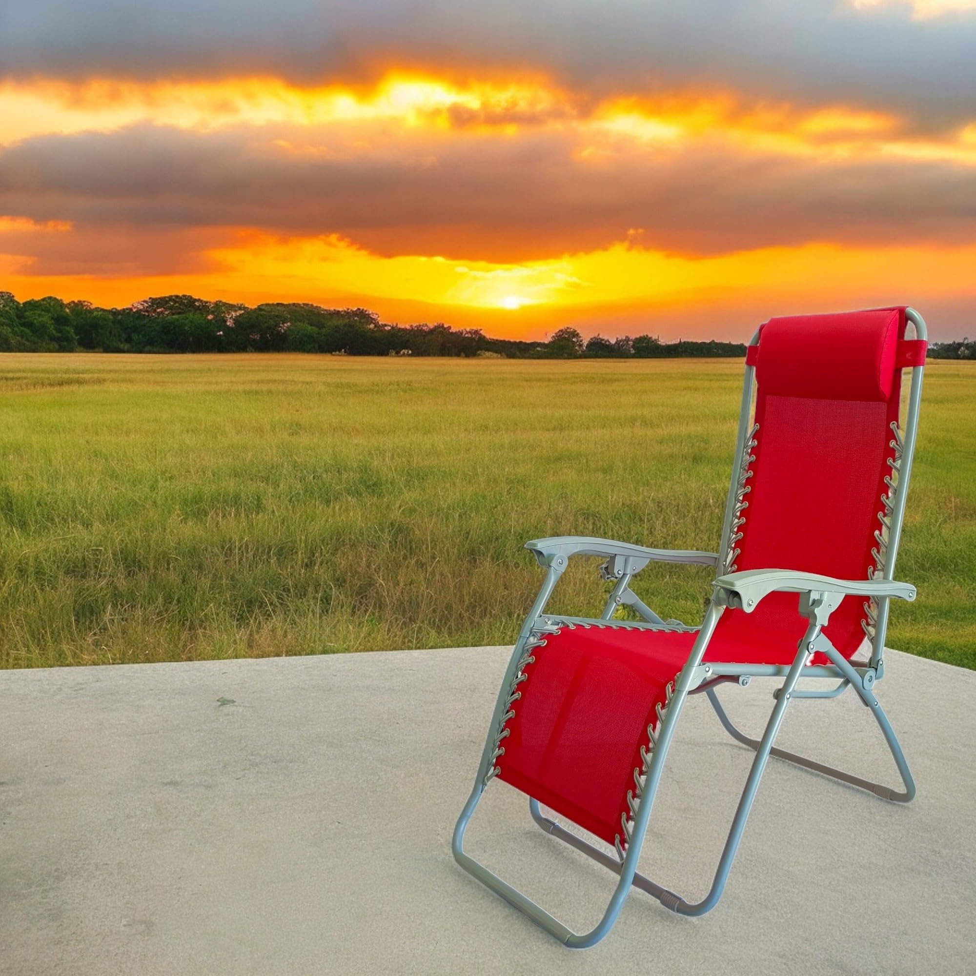 Pincho Tumbona Jardin Exterior, Sillon Gravedad Cero, Hamaca, Silla Jardin Exterior, Plegable, terraza, Camping