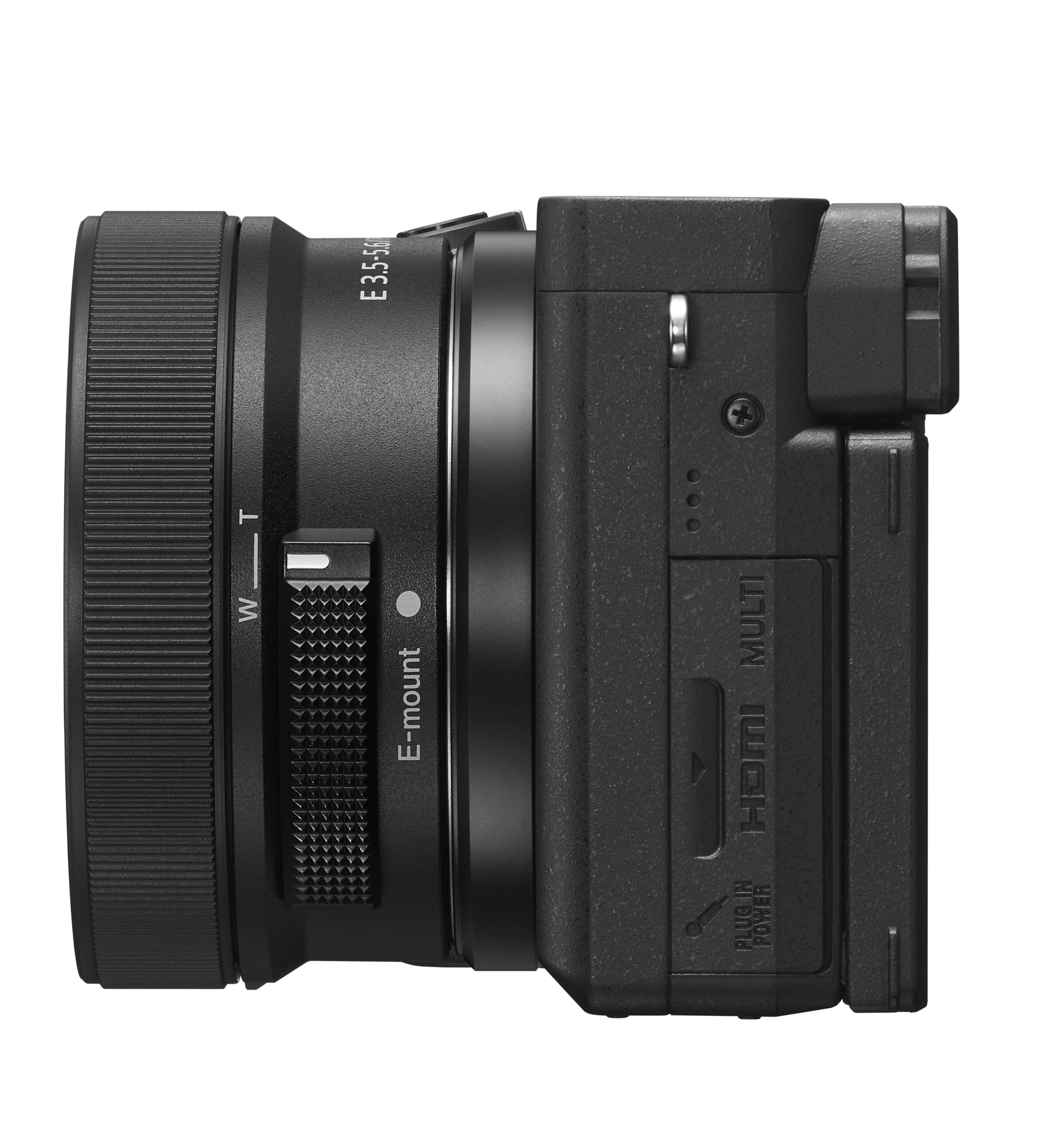 Sony Alpha 6400 APS-C Spiegellose Kamera mit 16-50mm Objektiv (Schneller 0,02s Autofokus mit Augenerkennung für Mensch und Tier, 4K-Filmaufnahmen und neigbares Display für Vlogging)
