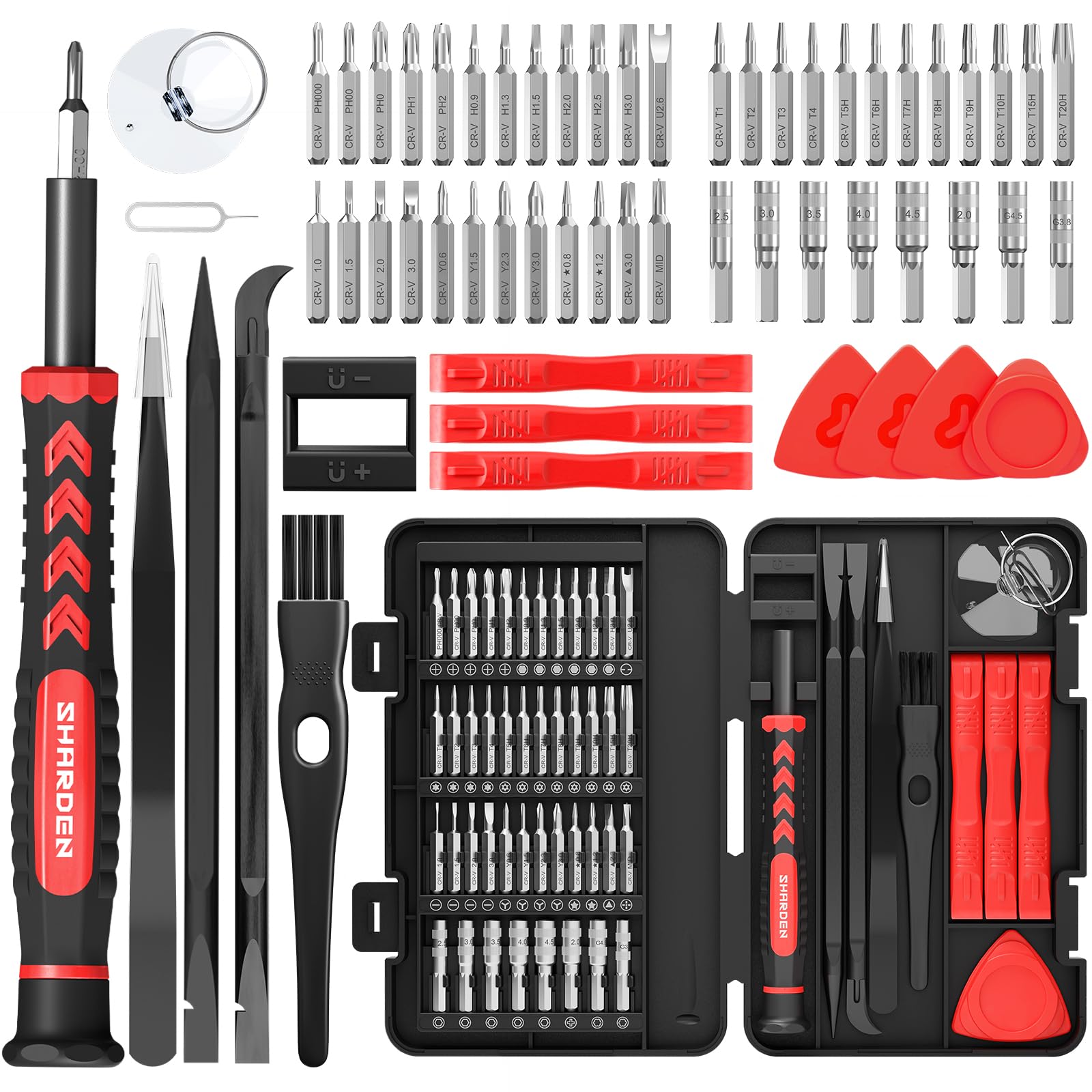 Sharden 59-in-1 Magnetic Screwdriver Set -10