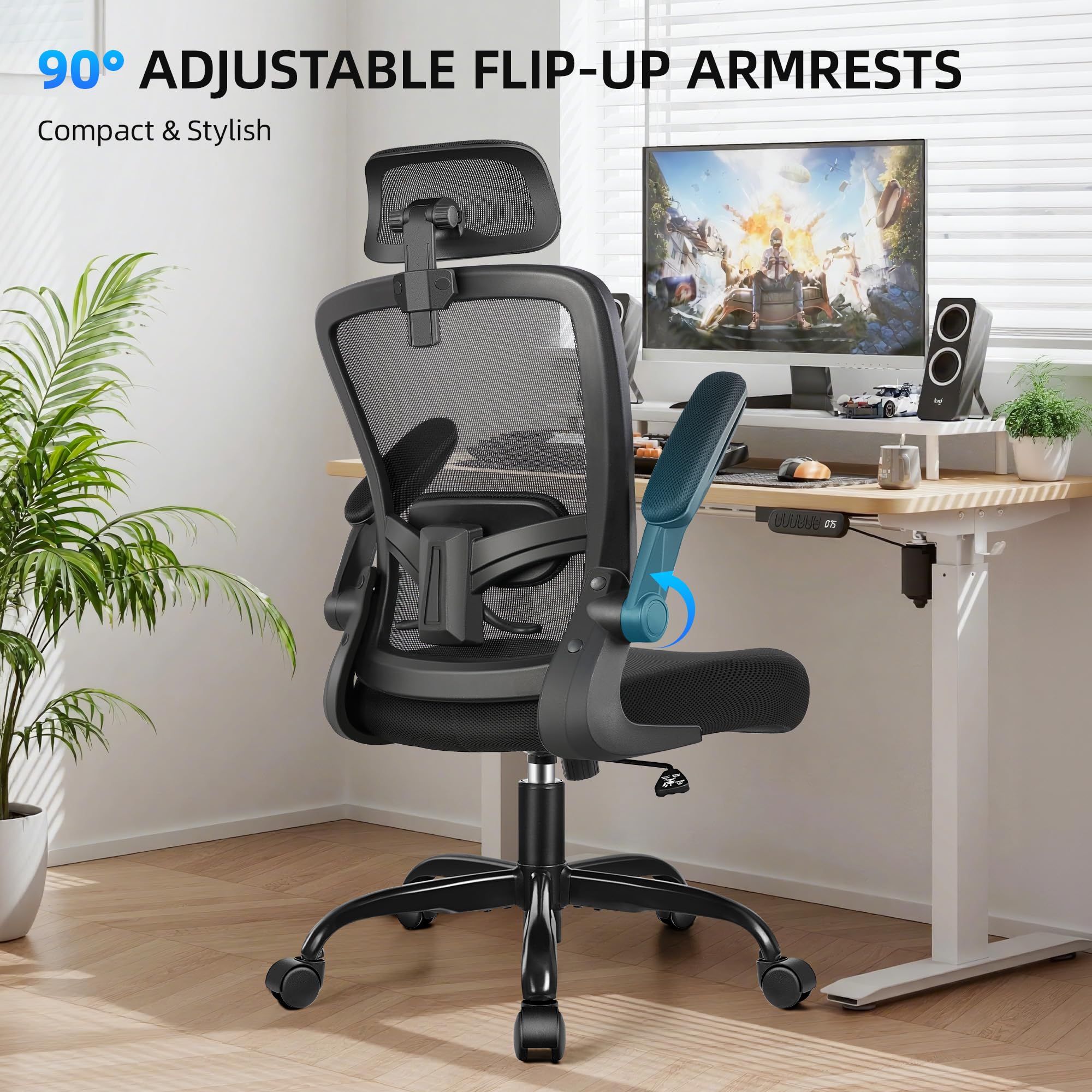 Amazon.co.jp: FelixKing エルゴノミックオフィスチェア 調節可能な