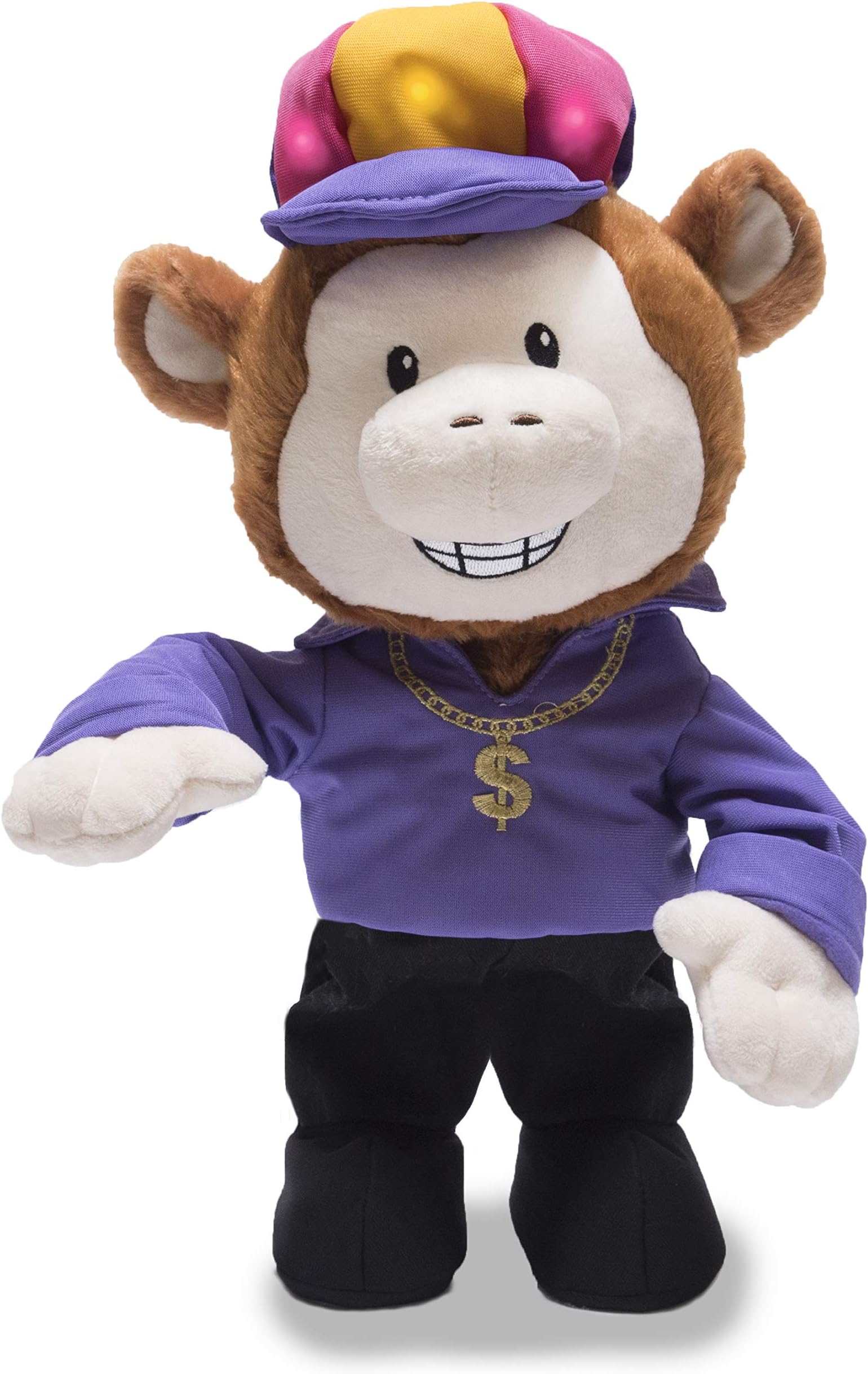 Cuddle Barn Animated Plush Toy Funky Monkey Sings '24K Magic'