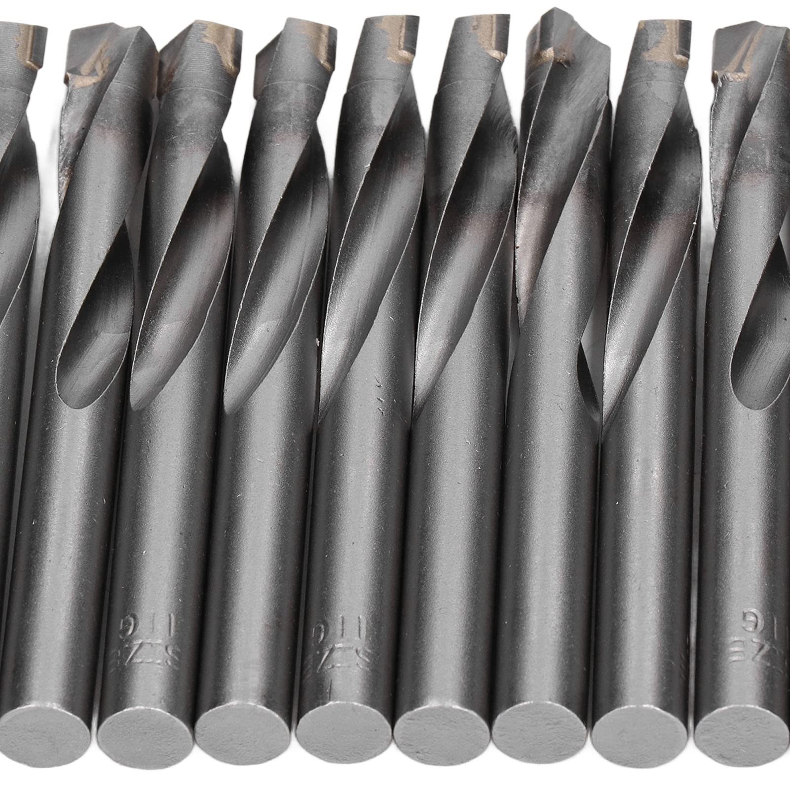 10Pcs 11mm Tungsten Steel Straight Shank Rotate Drill Bits for CNC Router, PCB Engraving and Milling, Hardness and, Pointed Cutting for Efficient Milling