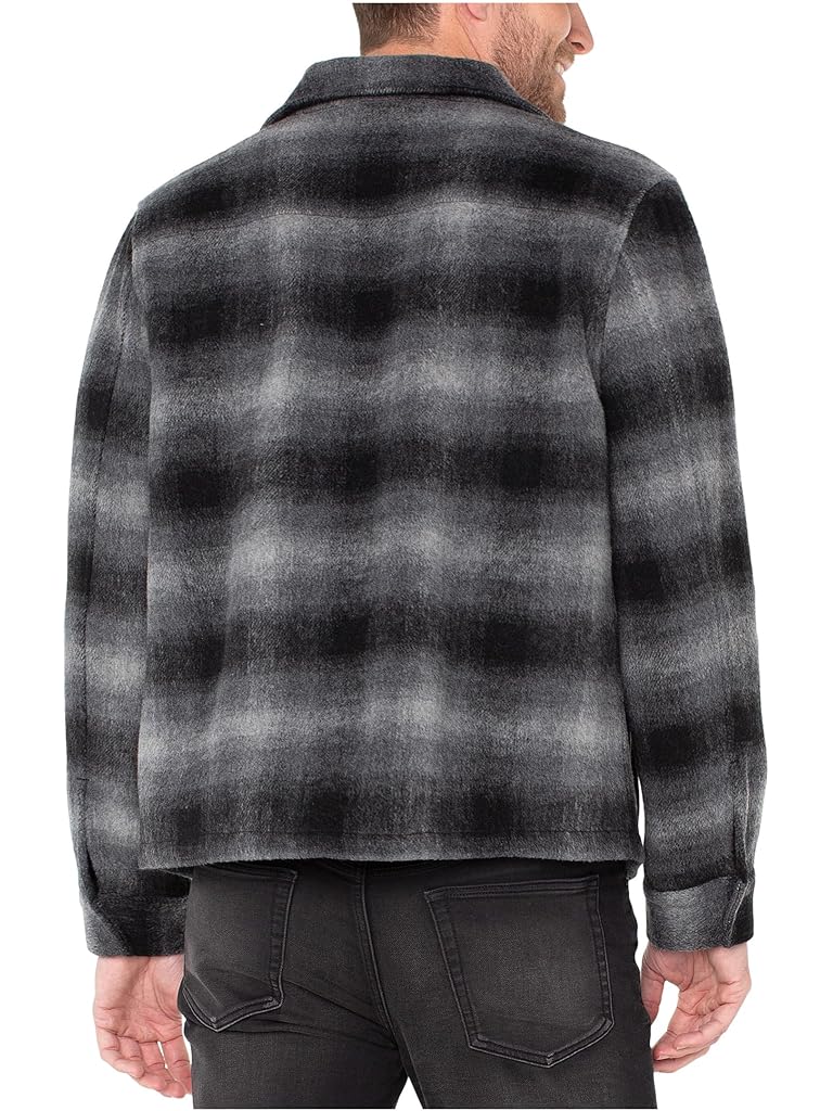 Multi Liverpool Los Angeles Long Sleeve Plaid Zip Jacket