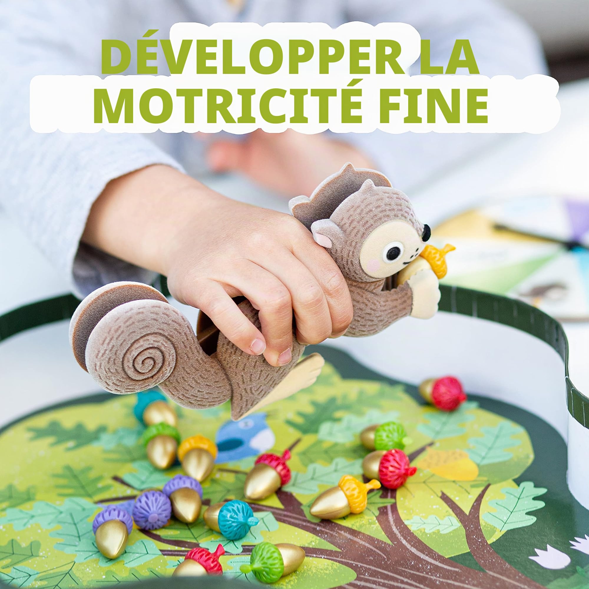 Learning Resources Jeu de Reconnaissance des Couleurs de l’écureuil Édition spéciale