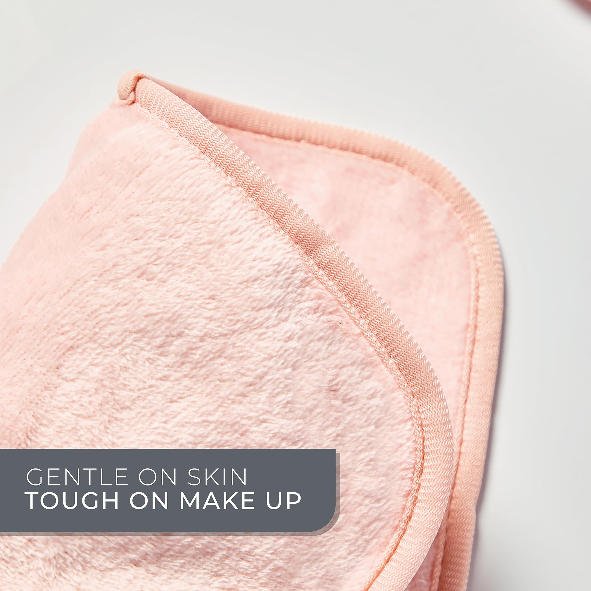 Bauer 10PC Facial Cleansing Set/Soft Flannel Face Cloths, Eye Pads - Image 4