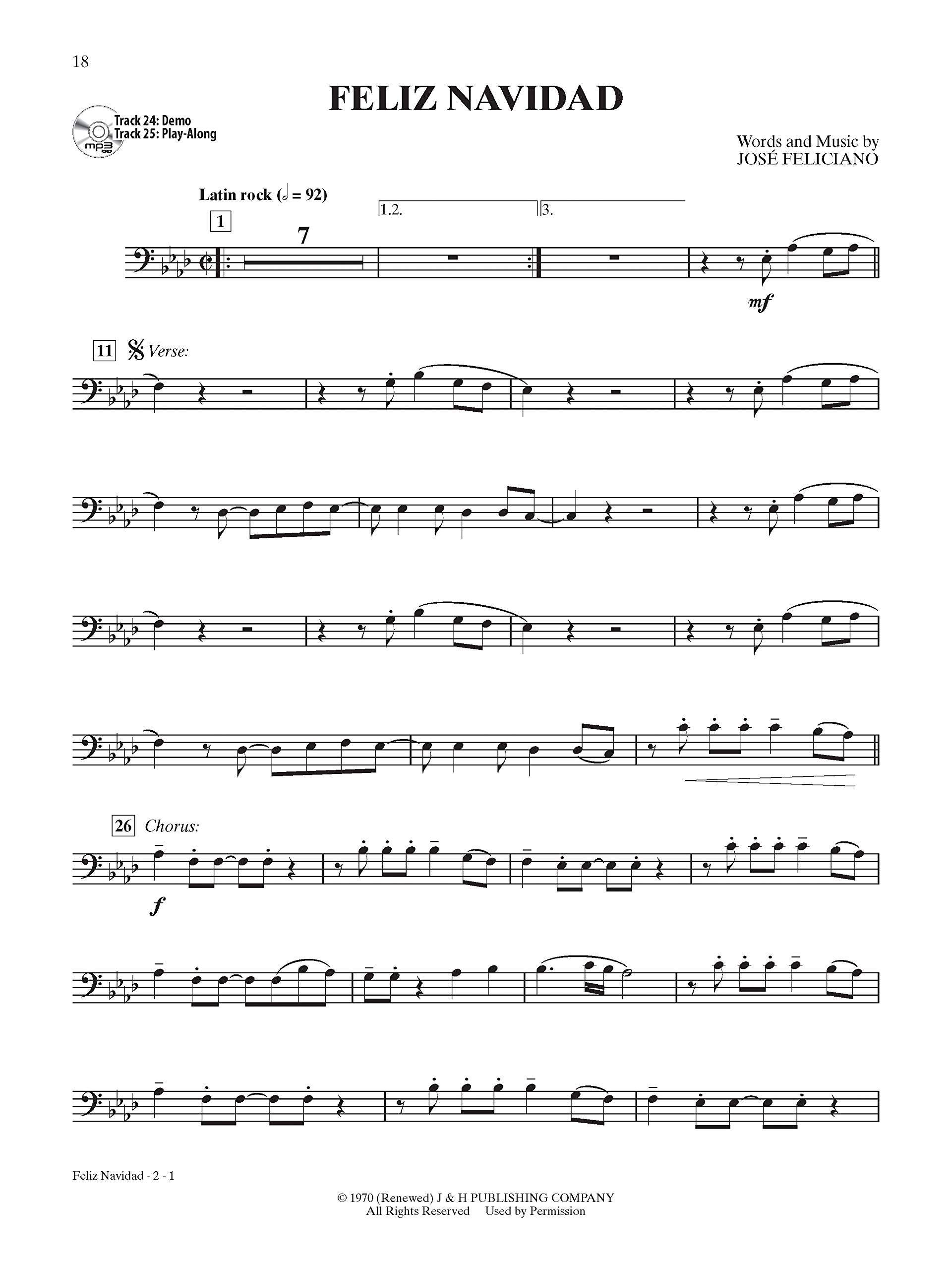 Ultimate Christmas Instrumental Solos: Trombone (Ultimate Instrumental Solos)