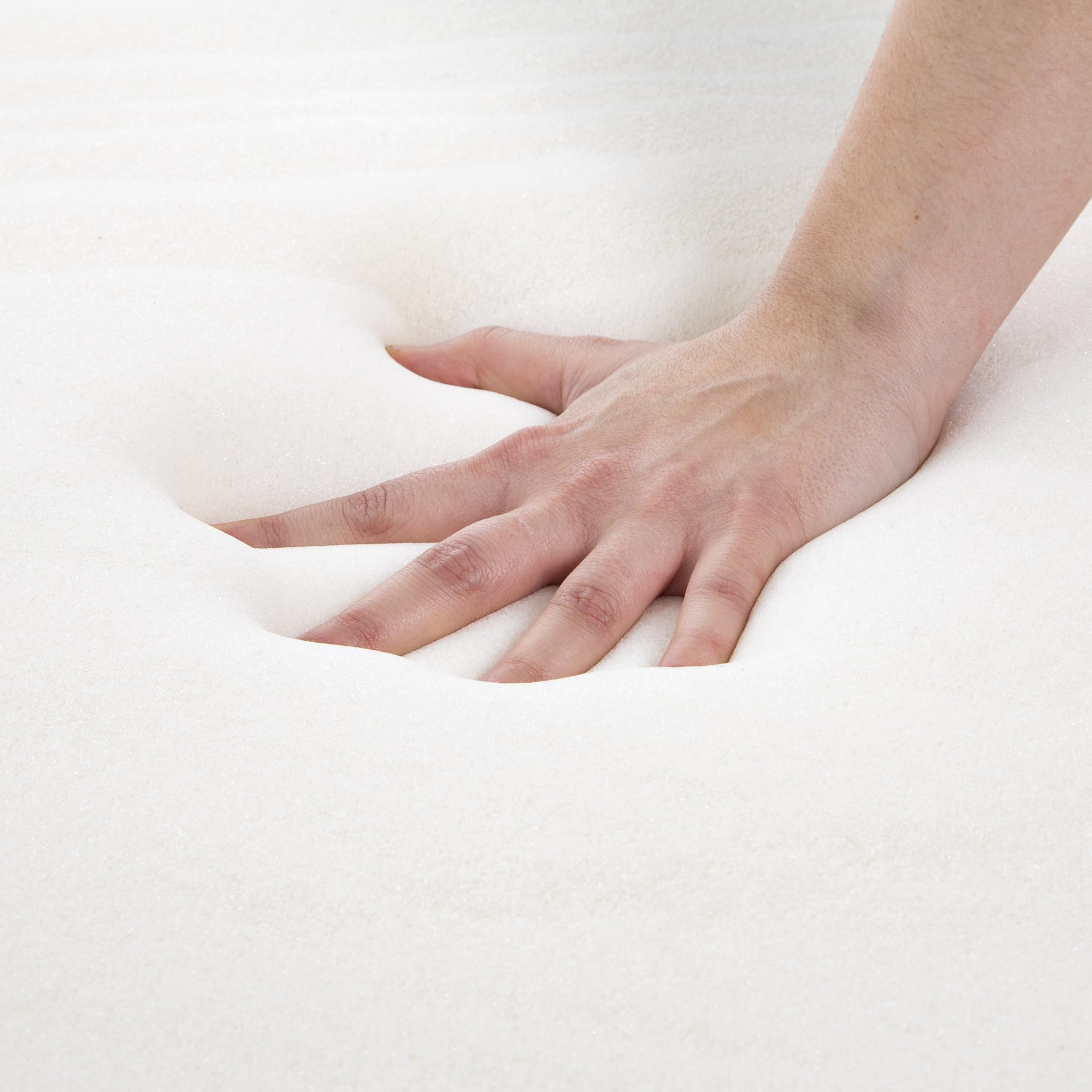 DOLCI SOGNI Topper Matrimoniale 160x190 Senza Fodera, Memory Foam Rigido con Spessore 5 cm, Topper Materasso per Letto e Divano Letto, 100% Made in Italy