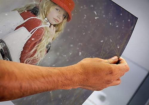 Miniatura 5 de Convierte tus fotos favoritas en impresionantes obras de arte (marco flotante marrón oscuro, 16 x 20 pulgadas) personalizadas y personalizadas con