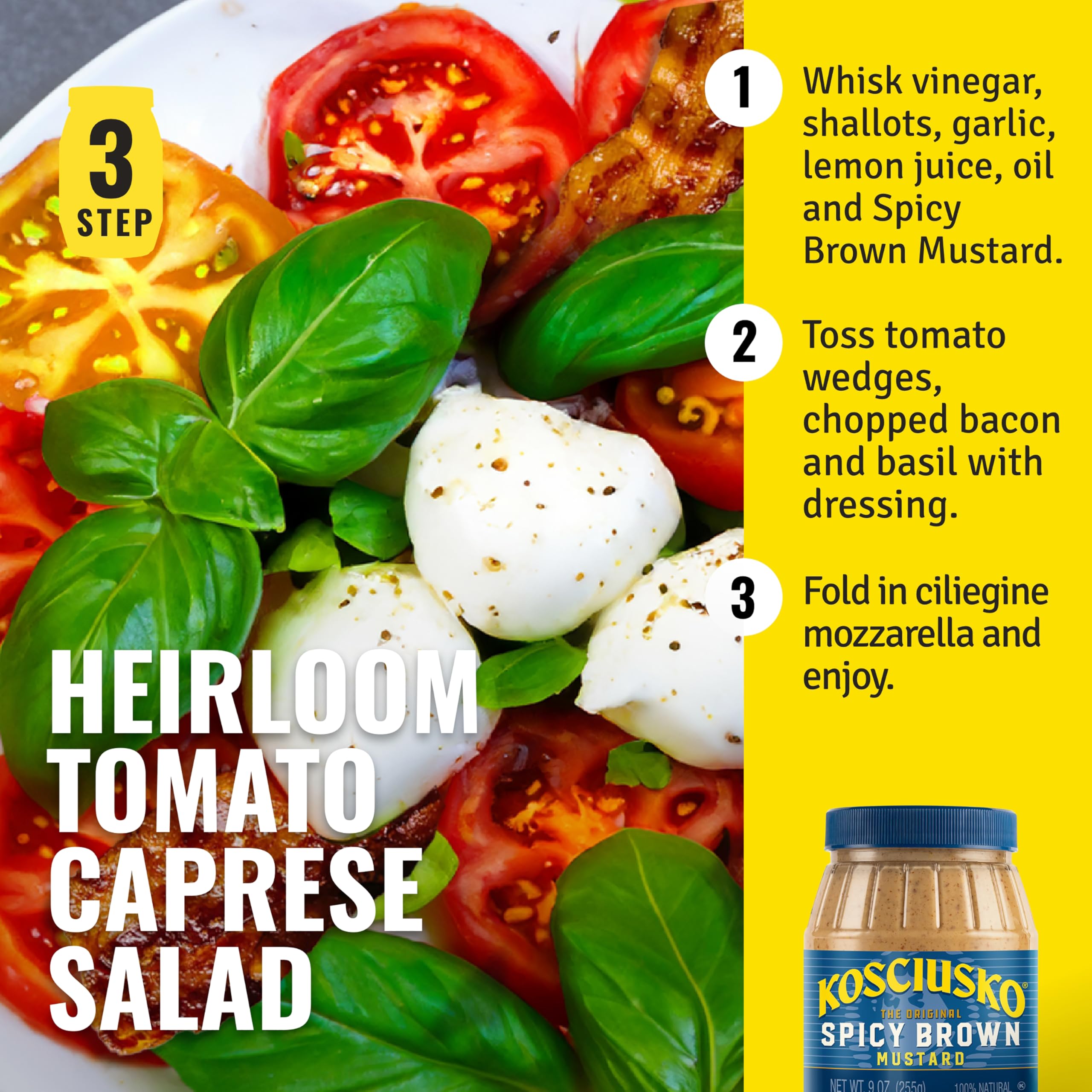 spicy brown mustard salad dressing French's Spicy Brown Mustard, 12 oz
