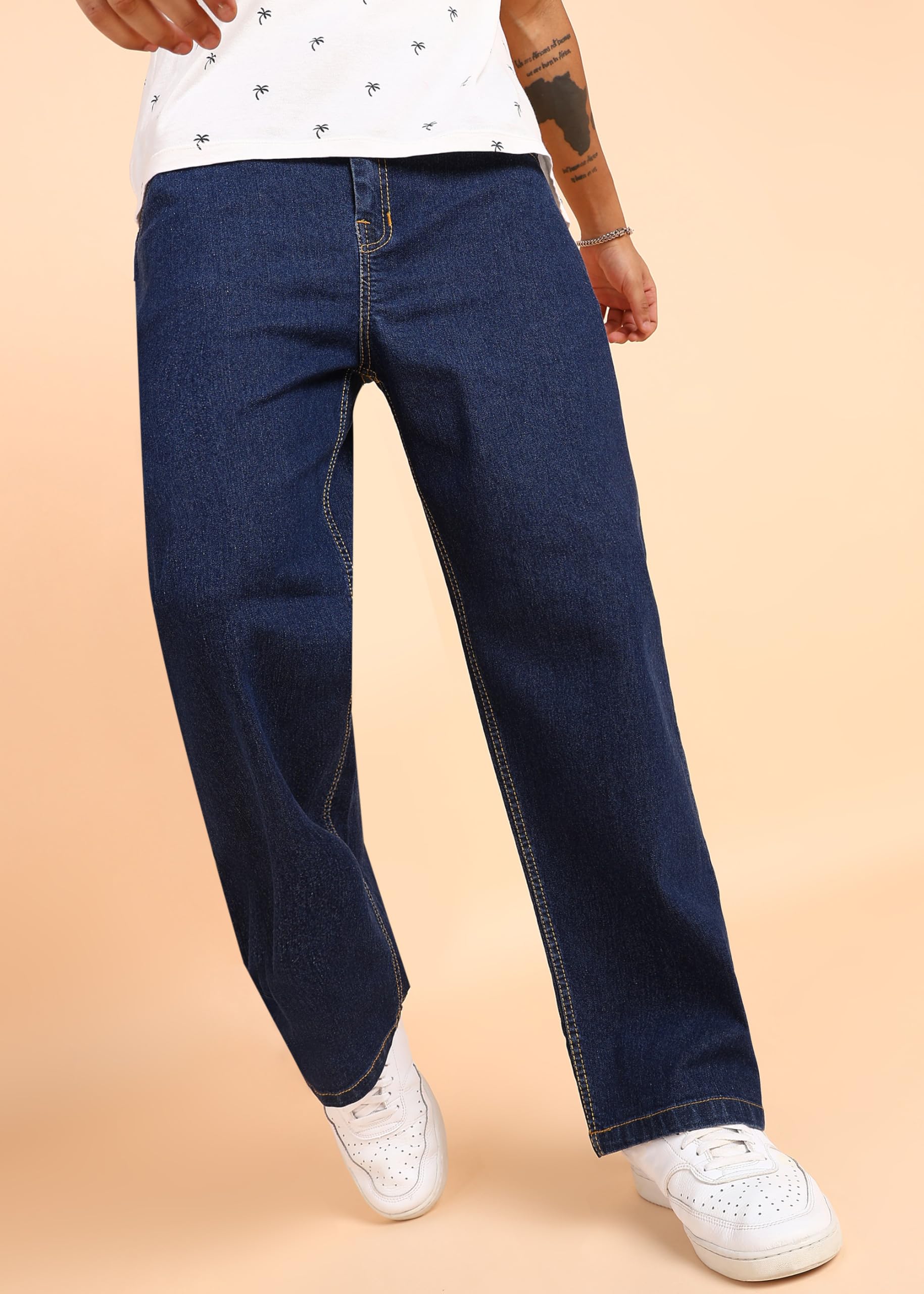 montrez Straight Fit Men Blue Jeans-picture-51