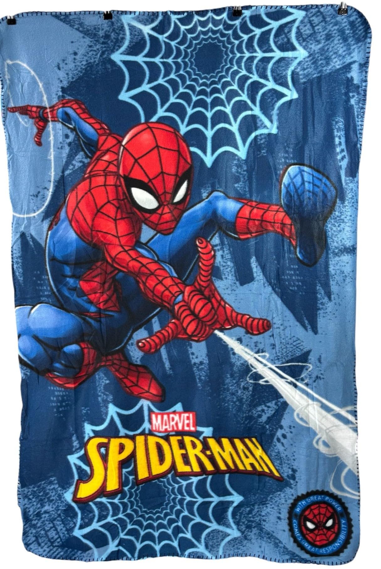 Spiderman Soft Fleece Kids Boys Bed Blanket Bedding Throw Novelty Character
