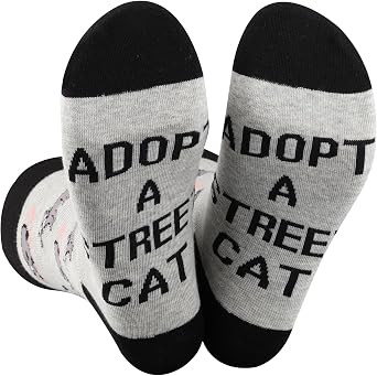 BDPWSS Possum Socks Opossum Themed Gift Adopt A Street Cat Opossum Raccoon Skunk Lover Gift Animal Lover Gift Zookeeper Gift