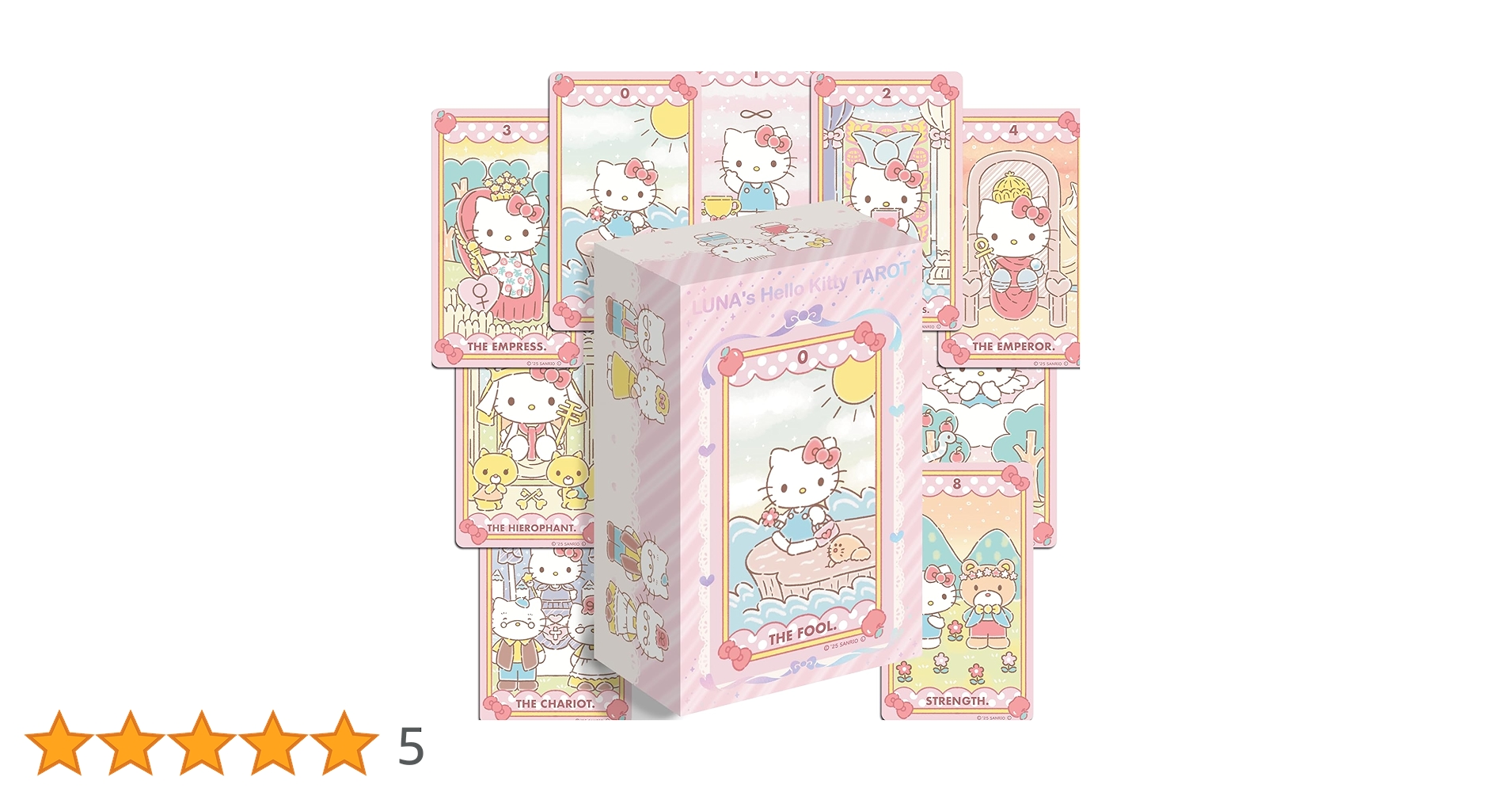 ハローキティ　タロット ルナズハローキティタロット」がルナファクトリーから新登場