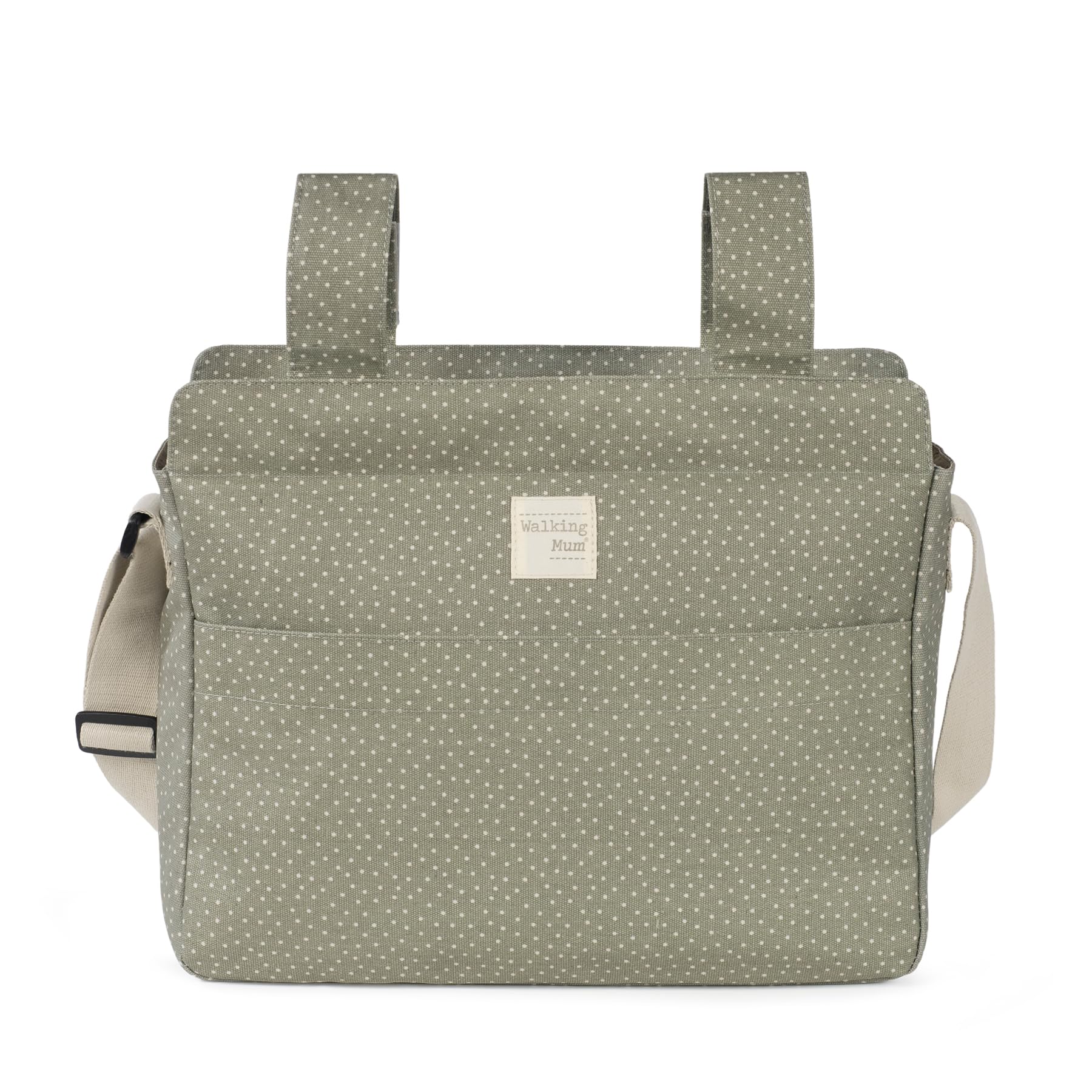 Walking Mum - Bolsa Canastilla Topito Poppy Musgo