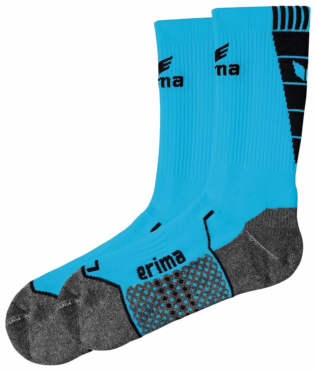 Erima Men's Accessories Training Socks, mens, Training socks, 318616, curacao/black, 3 (EU)