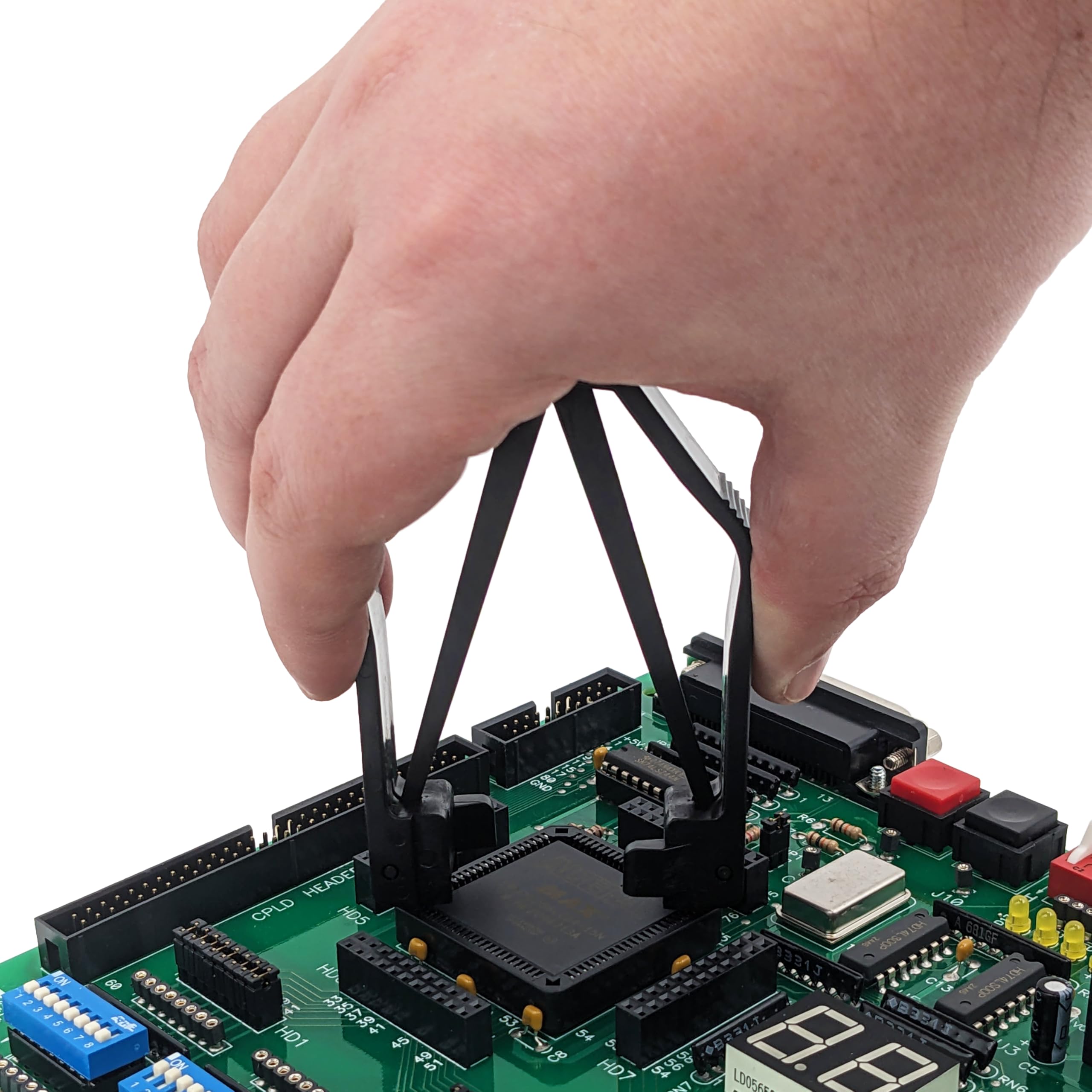 Spring Assisted PLCC IC Chip Extractor Tool by Electronix Express