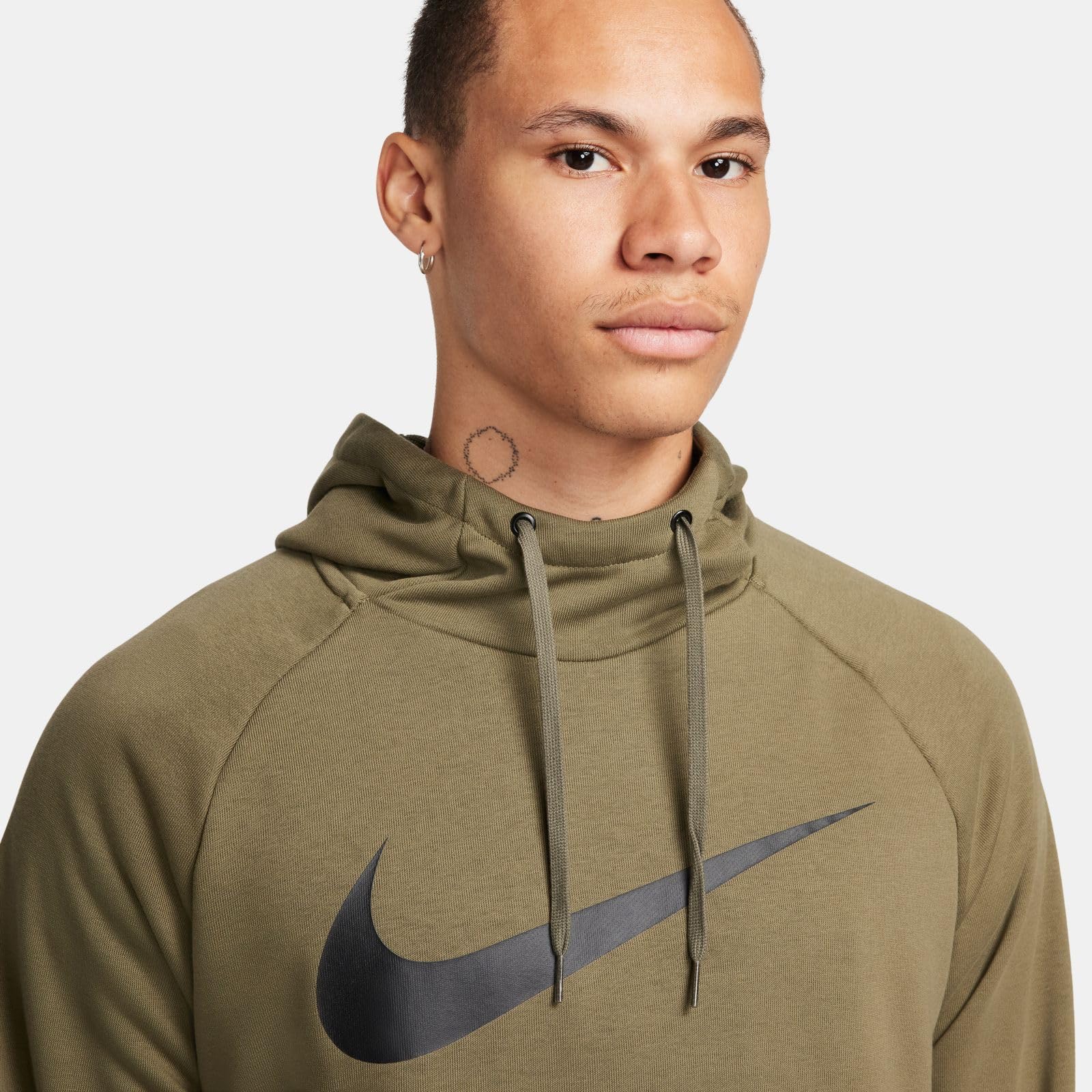 Nike M NK DF Hdie Po Swsh Haut à Capuche à Manches Longues Homme