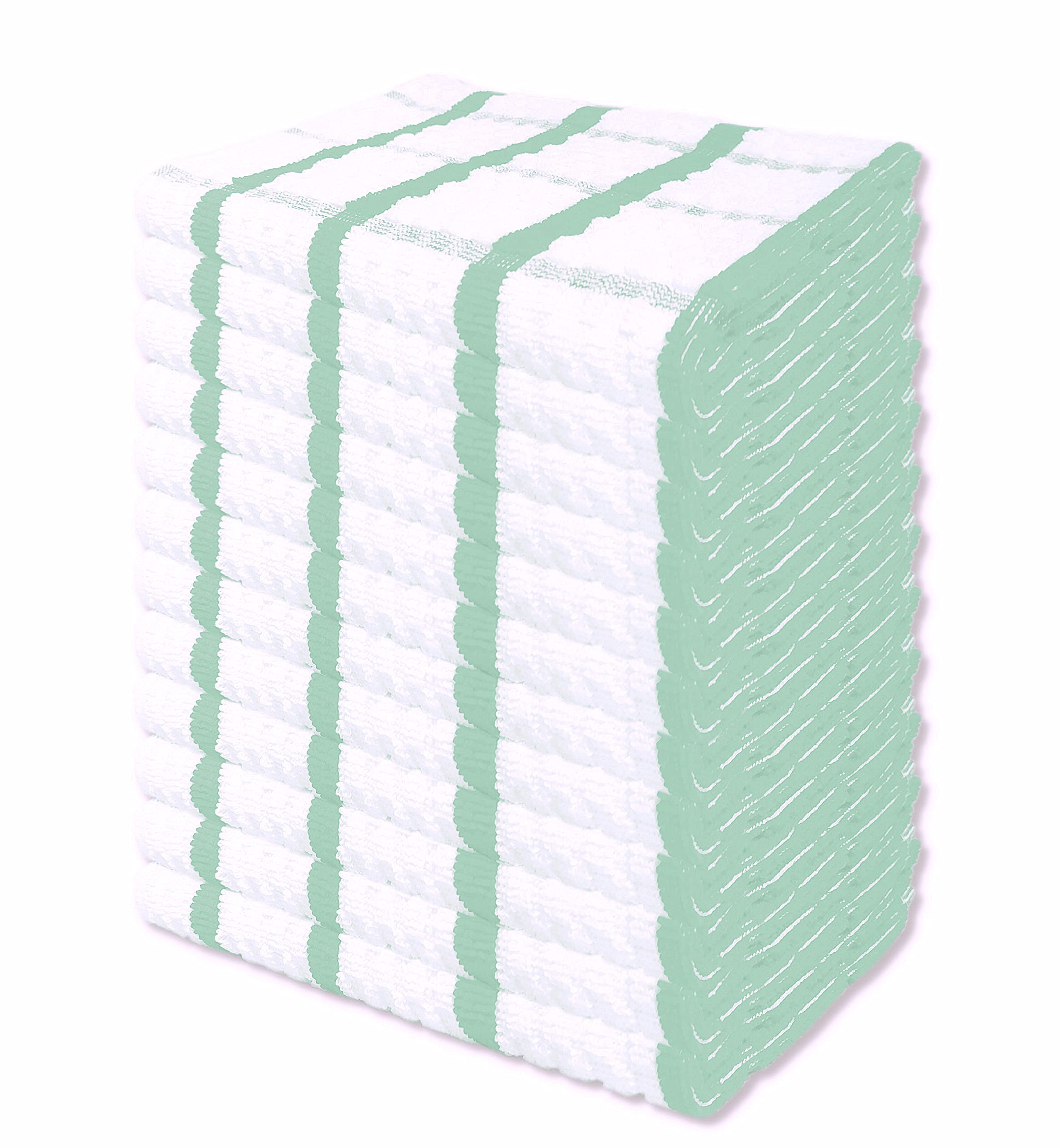 Lot De 6 Torchons Absorbants Torchons à Vaisselle 100% Coton égyptien - Lot De 6, Super Absorbants Et Doux Torchons à Vaisselle Coton