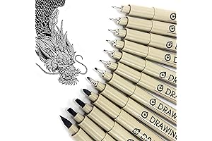 Micron Fineliner Pens: A Meticulous Masterpiece for Artists