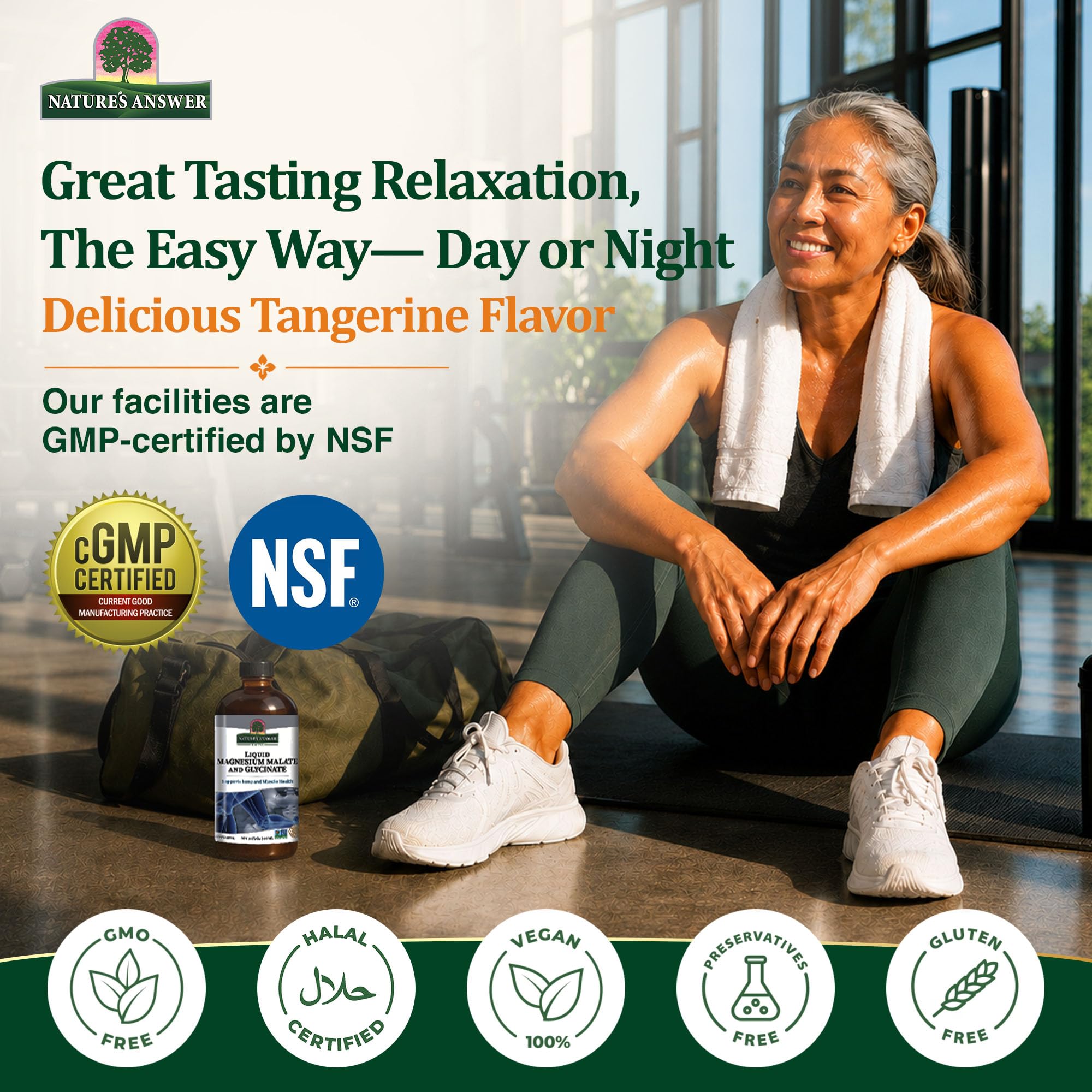 Nature's Answer Magnesium Glycinate Liquid Supplement, 16 fl oz, Absorb — Amazon image 3