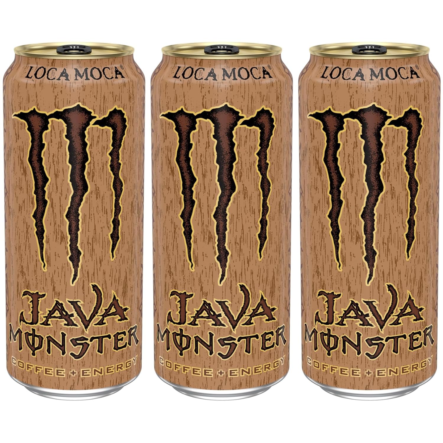Monster Energy Java Loca Moca Coffee + Energy Drink (Pack Of 3) - 443ml Can By COUGAR | Smooth Mocha Coffee with Chocolate Flavor | High Caffeine Ready to Drink Energy Beverage | Boost Energy, Focus & Performance - (Imported-USA)-image-31