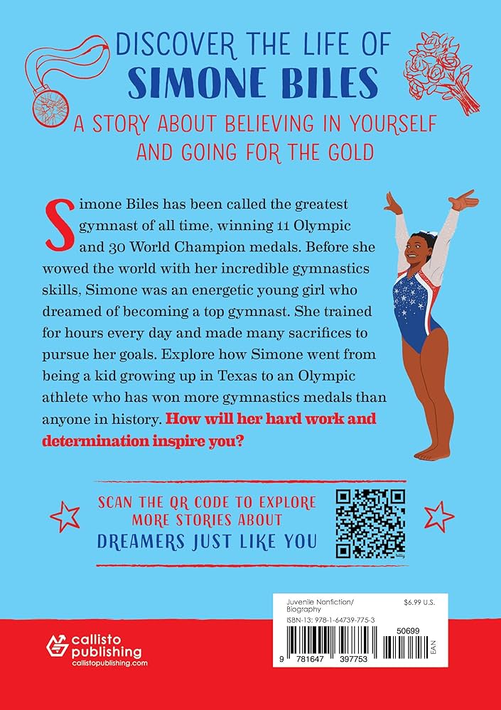 写真 The Story of Simone Biles: An Inspiring Biography for Young