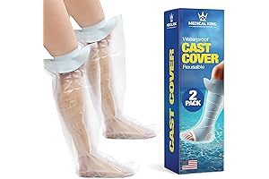 Shower-Safe Plastic Cast Cover for Leg: Essential Protection for Adults