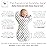 Amazing Baby Transitional Swaddle Sack, Arms Up Half-Length Sleeves & Mitten Cuffs, Swaddle for Newborn Transition to Baby Sleep Sack Wearable Blanket, Small, 0-3 month, 6-14 lb, Sterling Tiny Bear