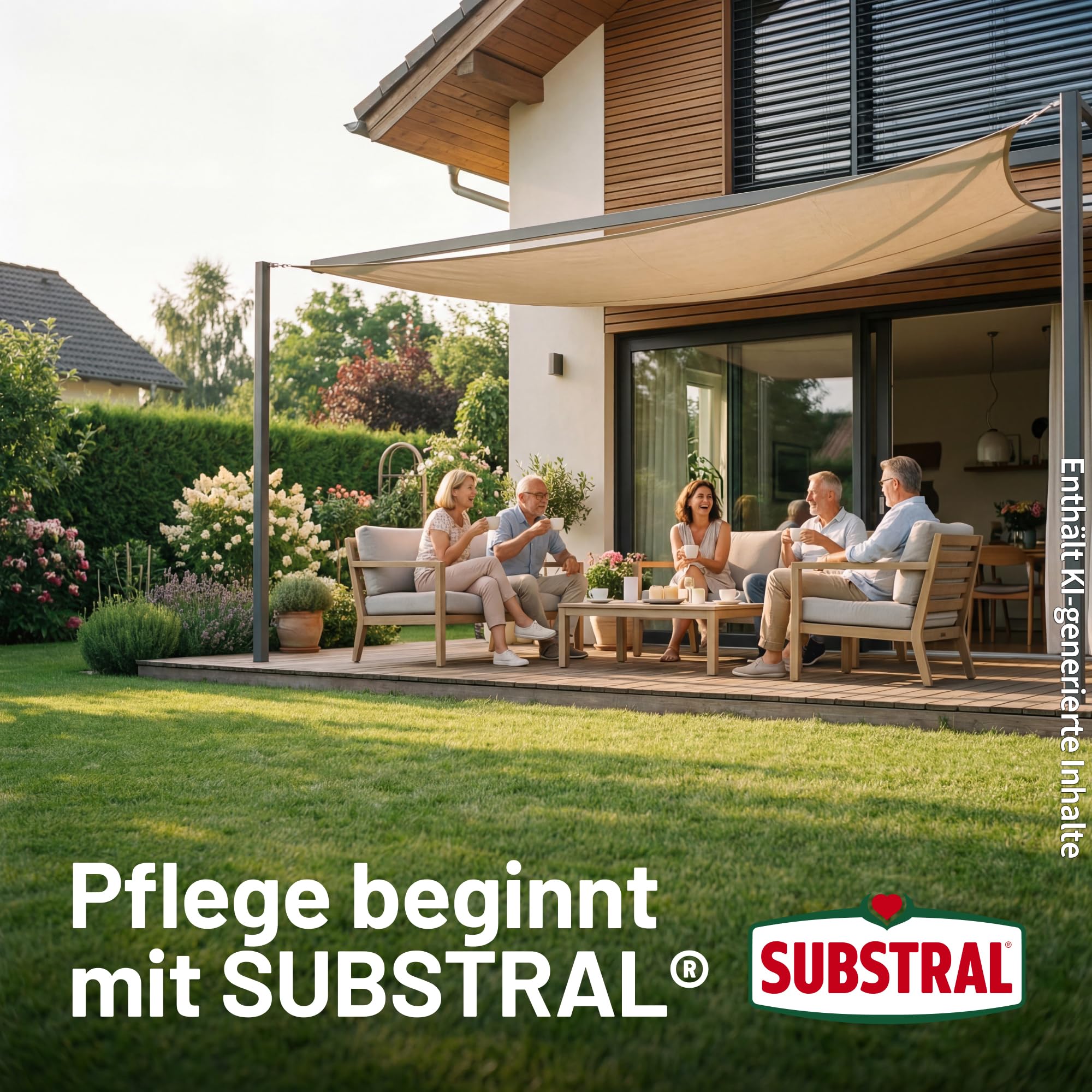 Substral Rasendünger mit Unkrautvernichter 9kg 450 m² Langzeit