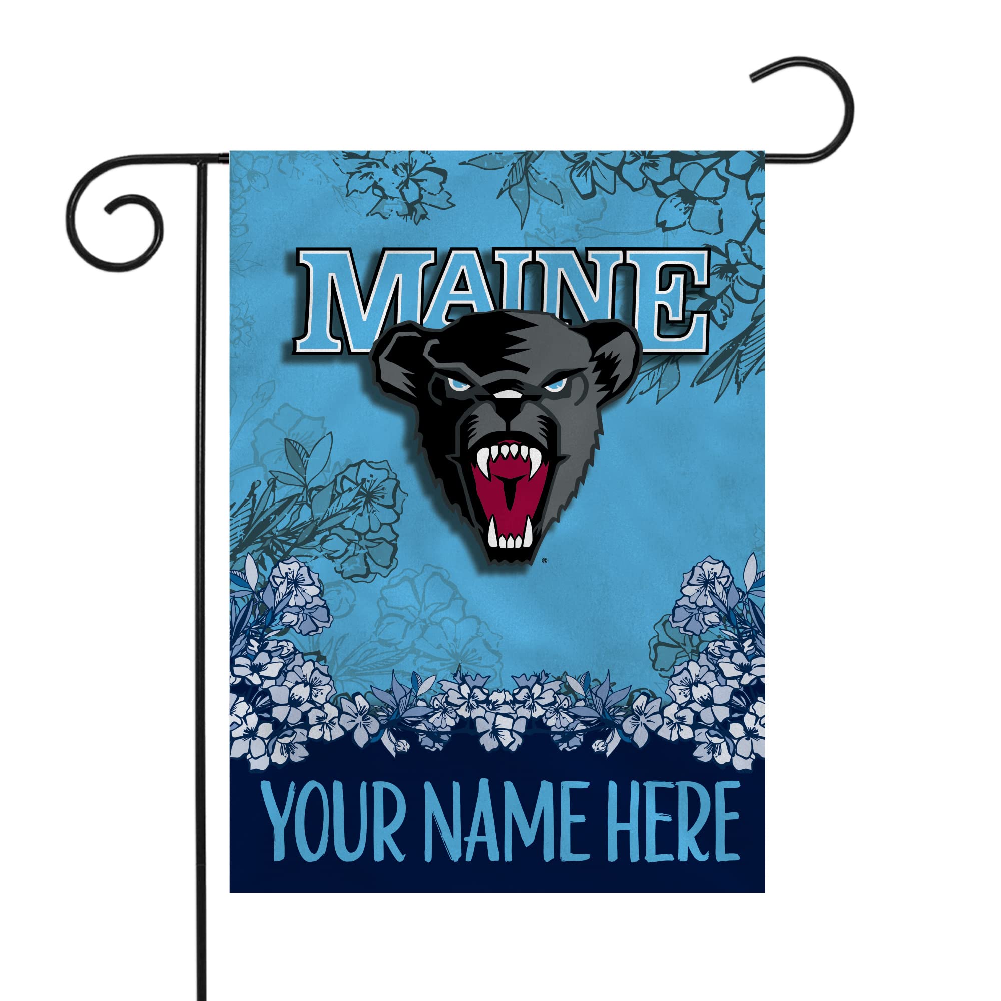 Rico Industries NCAA Standard/Primary Personalized Garden Flag